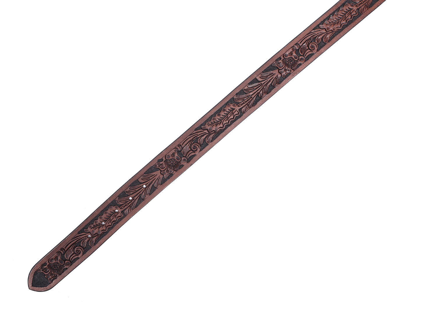 Hand-Carved Leather Belts: Timeless Elegance Art: LB-809