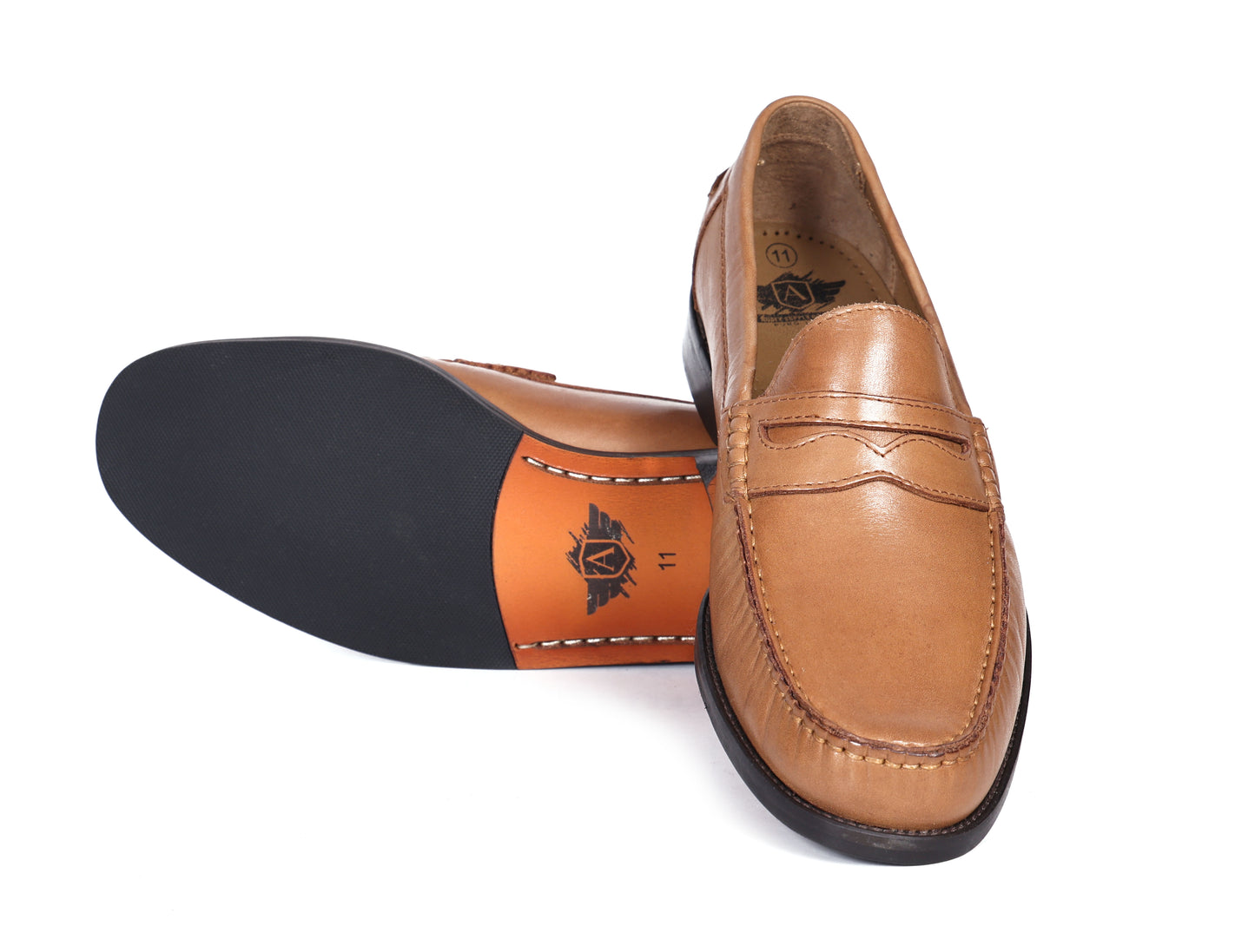 Premium Tan Leather Footwear for Men | Timeless Style & All-Day Comfort