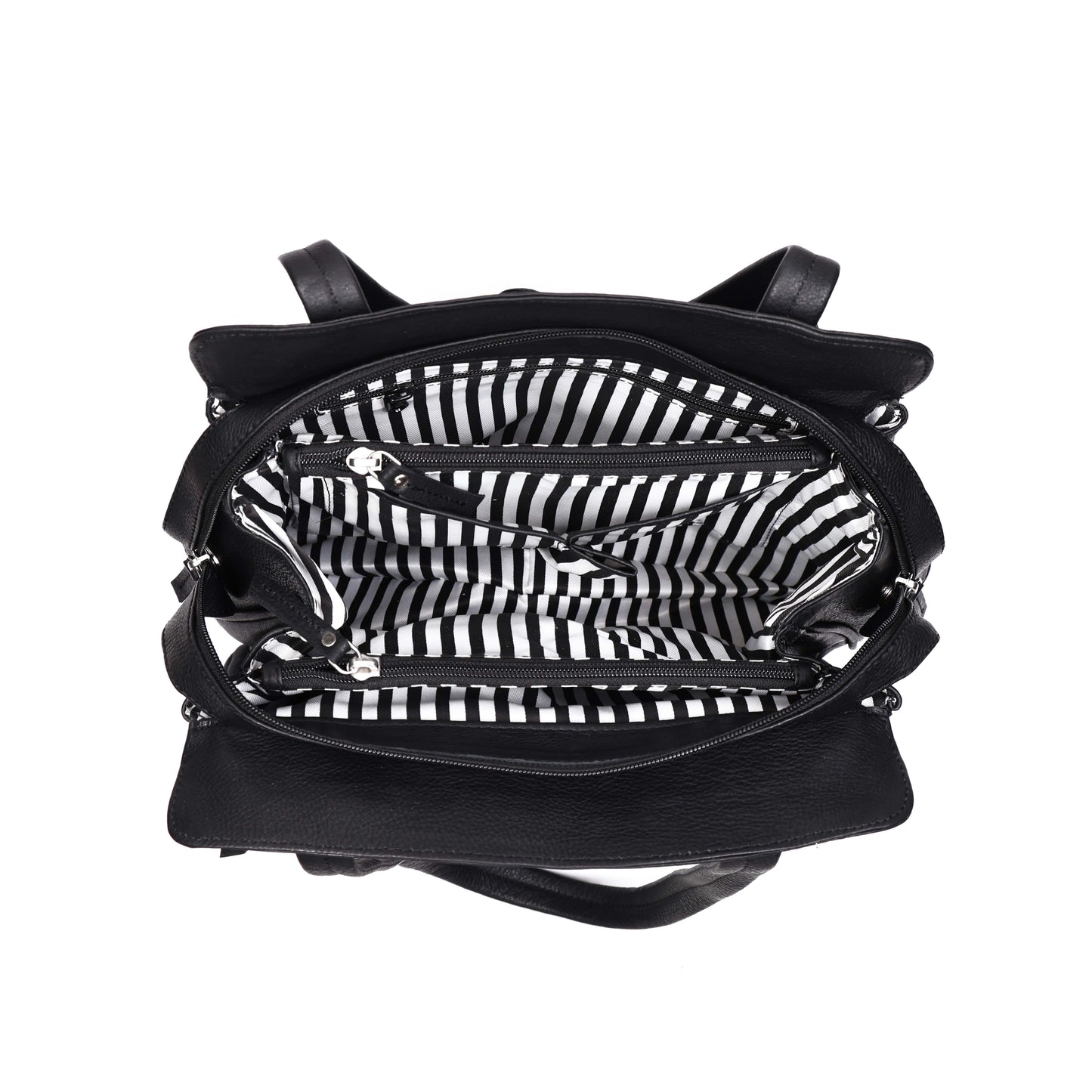 Elegant NDM Soft Leather Tote Bag  Luxurious, Spacious, and Versatile. Art:-BG-1609