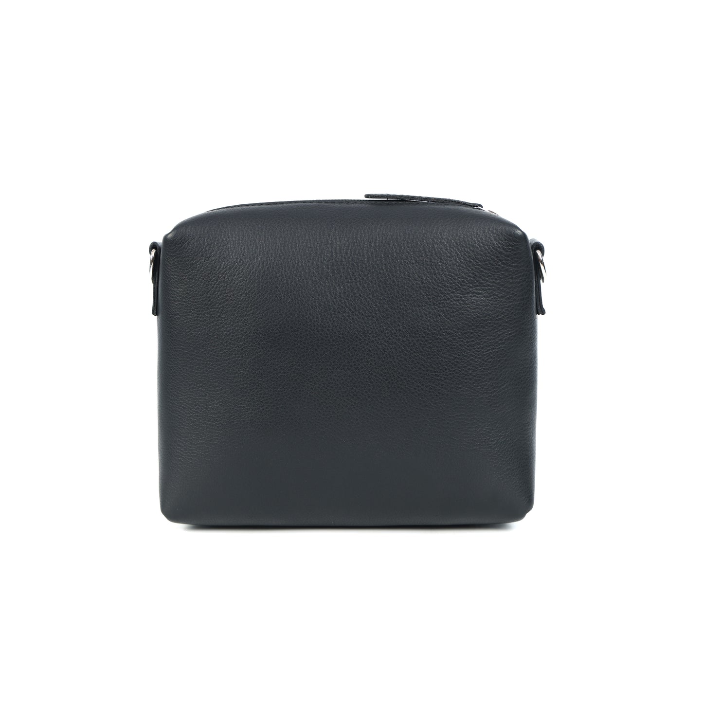 Black Leather Sling Bag with Detachable Strap Stylish & Versatile Crossbody.BG-1625