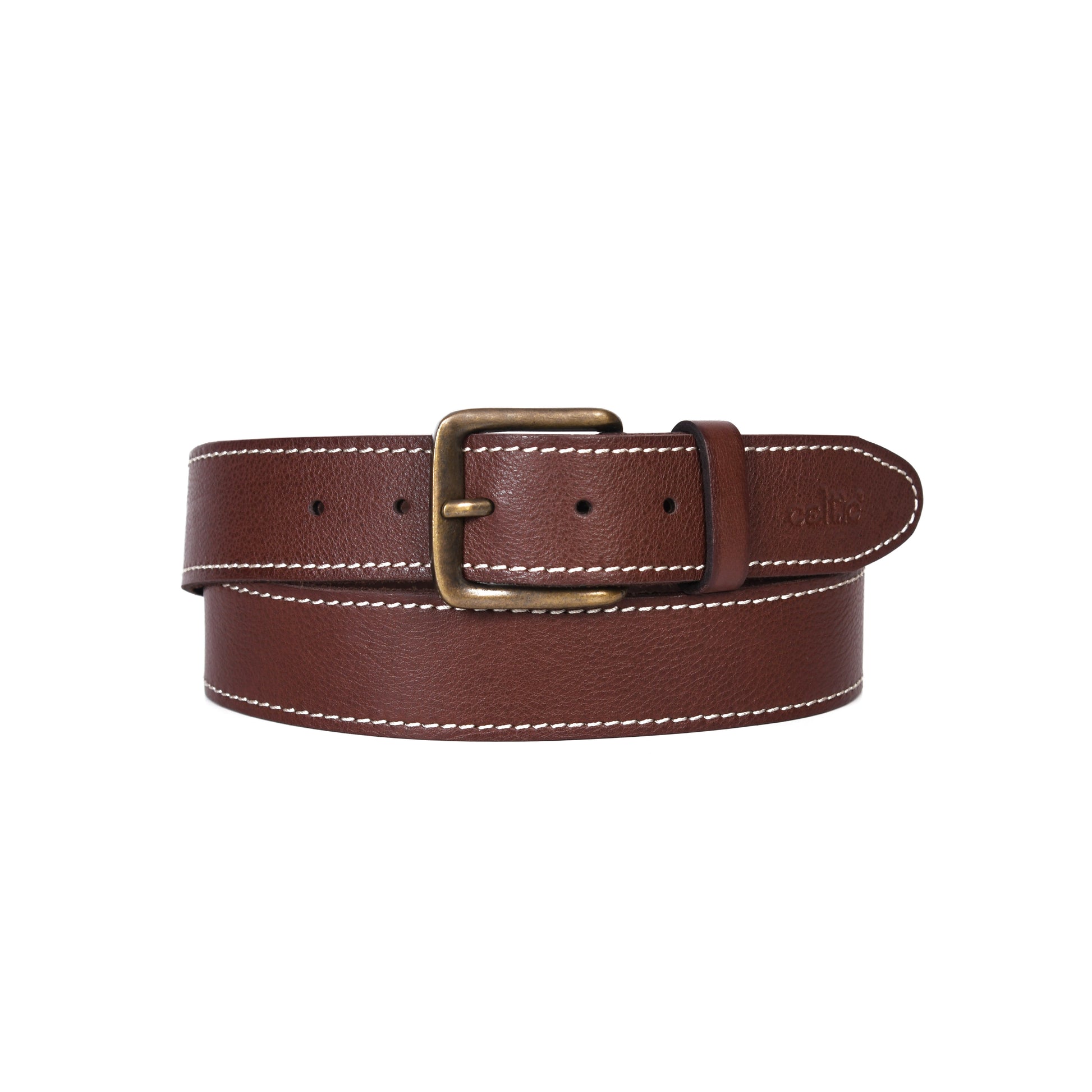 Stylish Girls' Leather Belt with Stitching  Trendy Kids' Accessory, ART:-LB-830