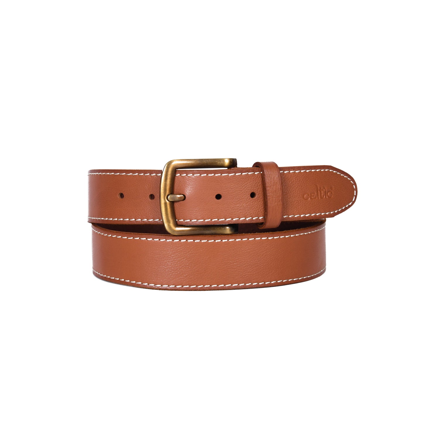 Stylish Girls' Leather Belt with Stitching  Trendy Kids' Accessory, ART:-LB-830