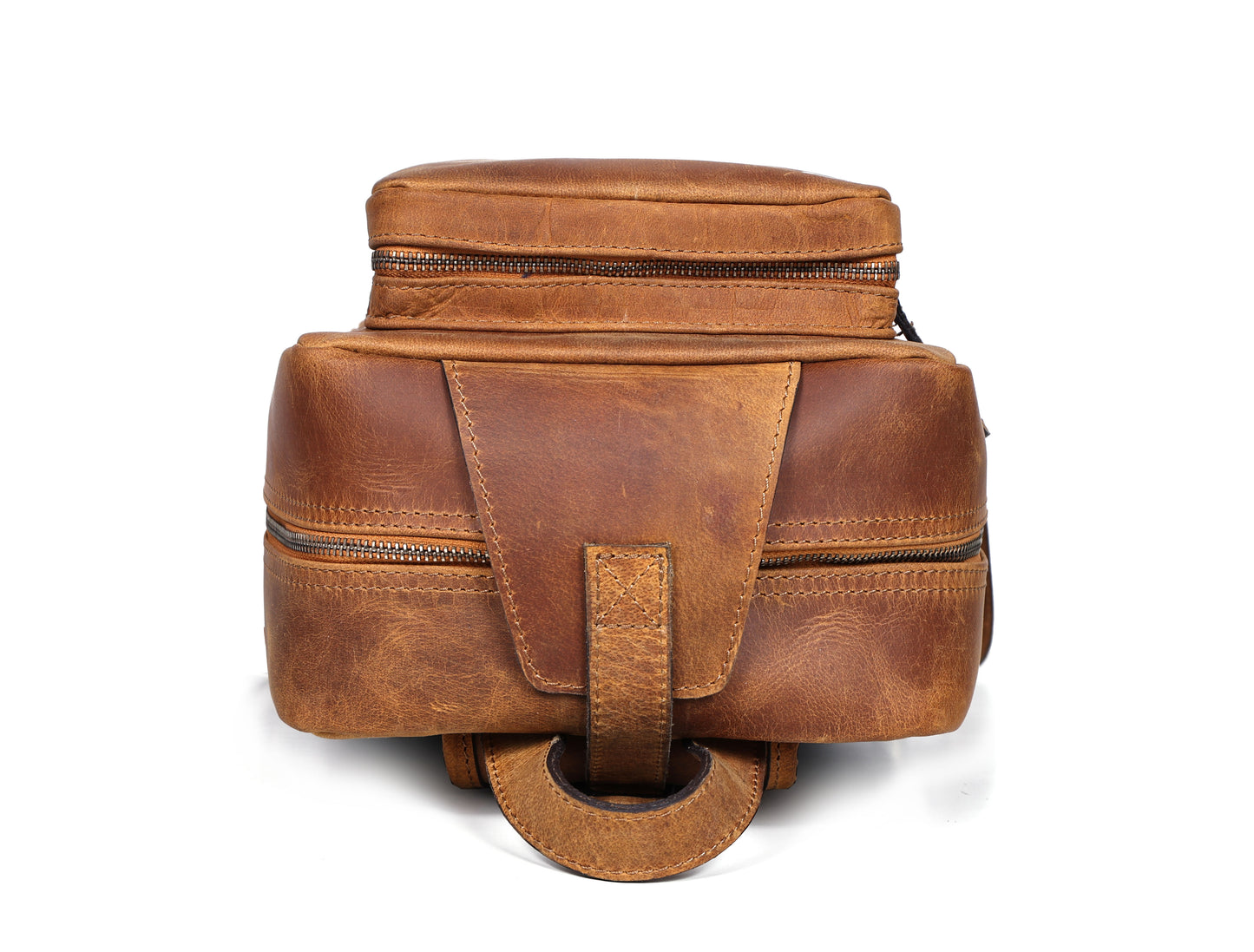 Premium Brown Leather Crossbody Bag, Art: BG-1616