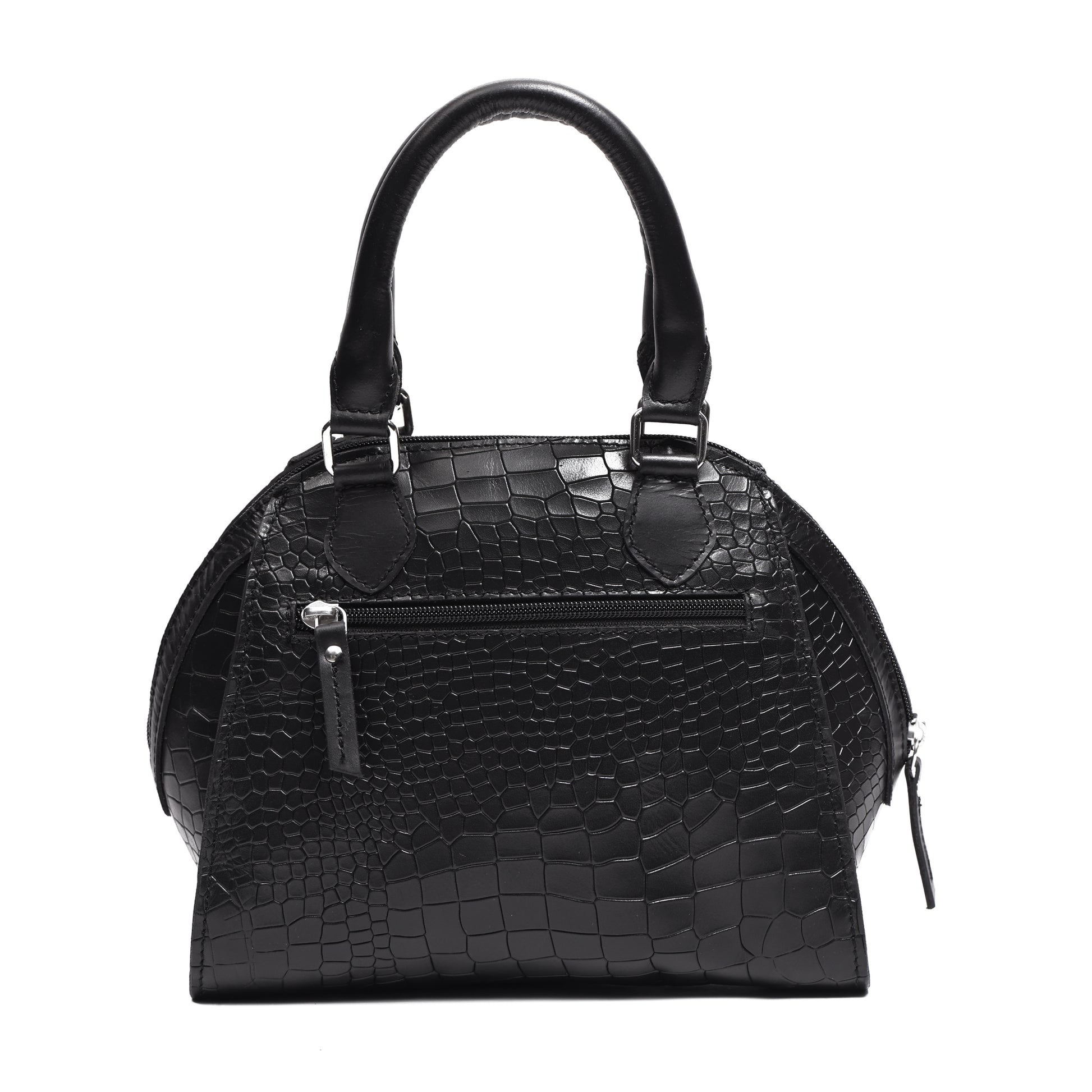 Cletic New Classic Leather Handbag with Detachable Sling Strap  Elegant & Versatile Art: BG-1597