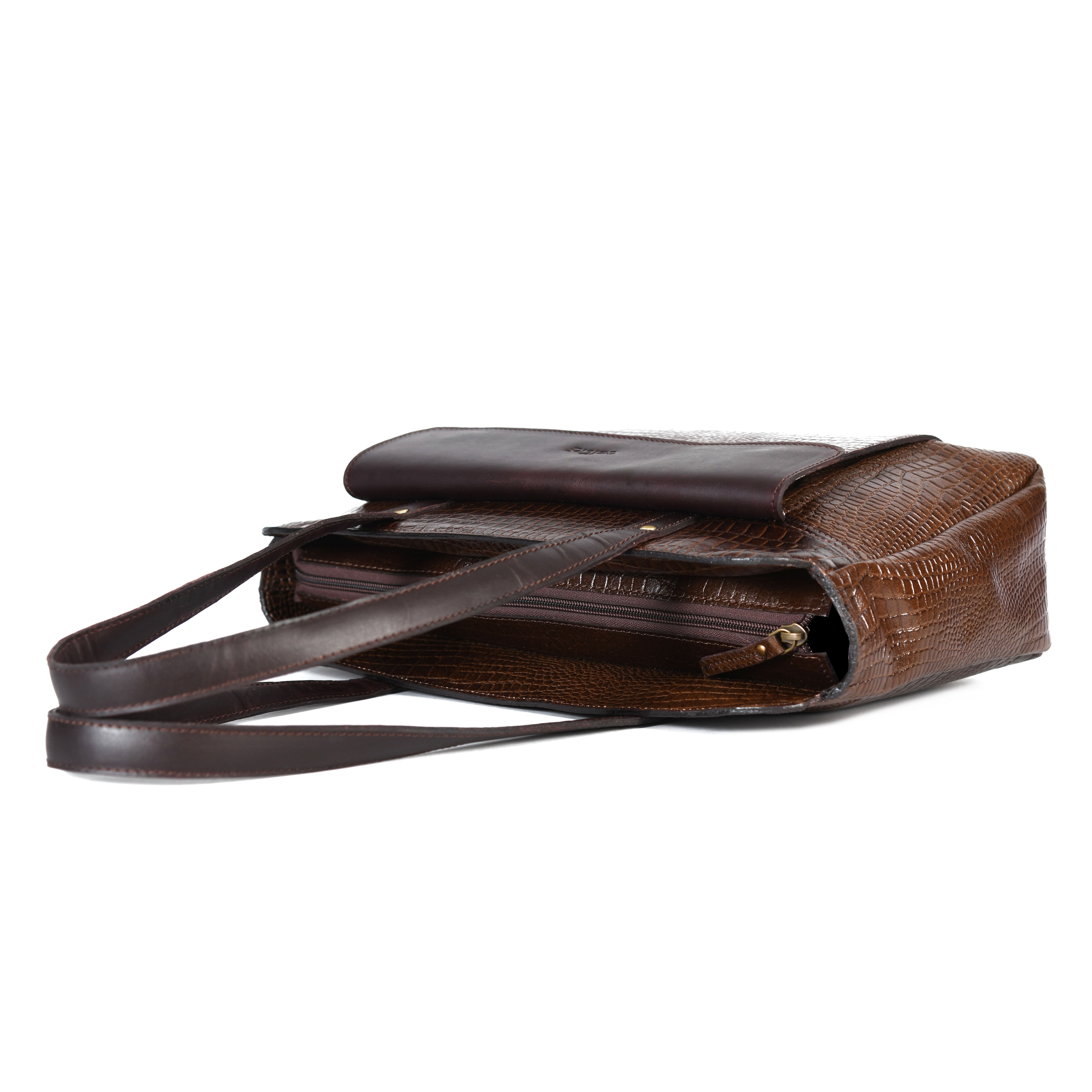 Extra Spacious Stylish Leather Shoulder Bags Perfect for Every Occasion, ART:-BG-1607