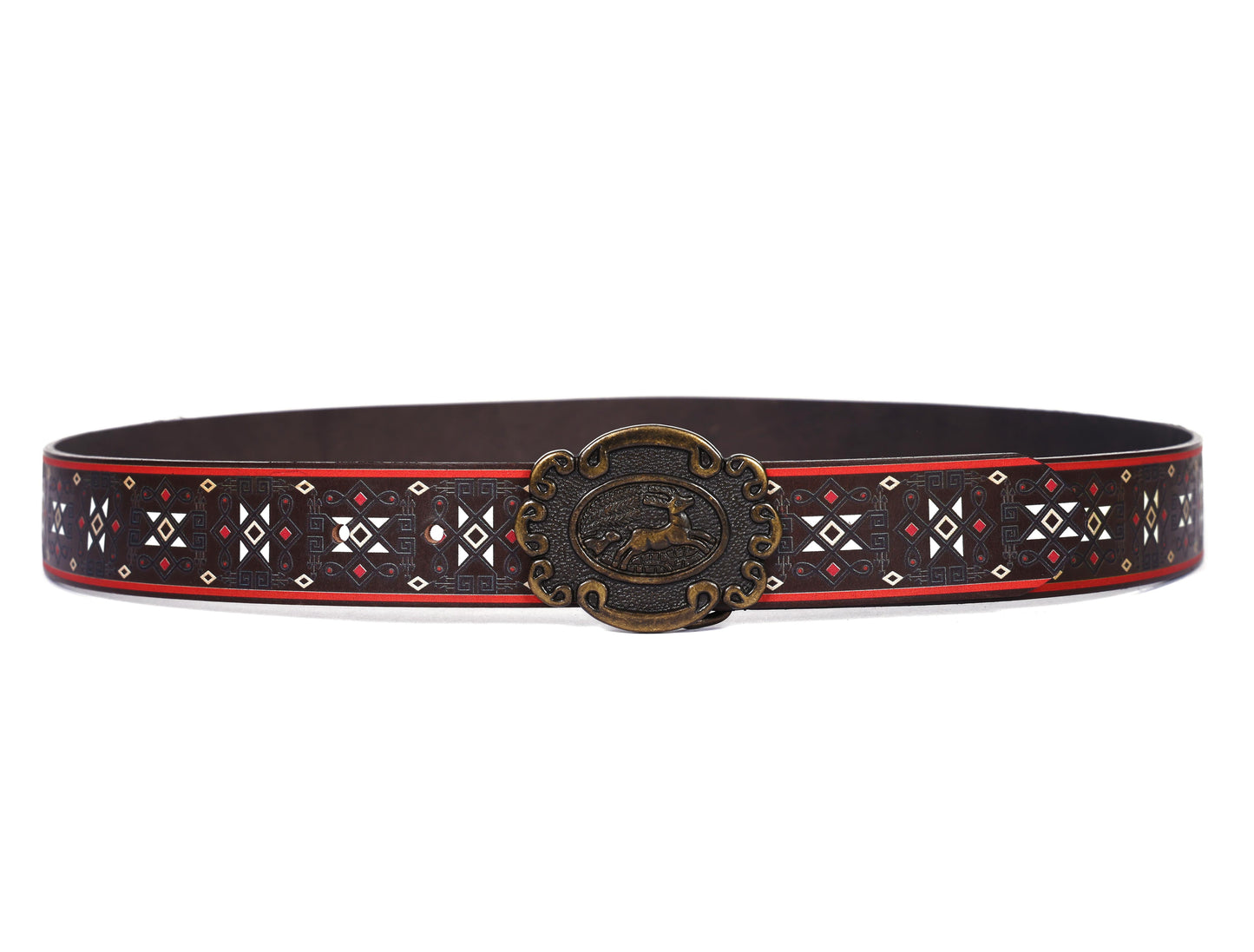 Customized Chic: Elevate Your Look with Leather Printing Belts Art: LB-818