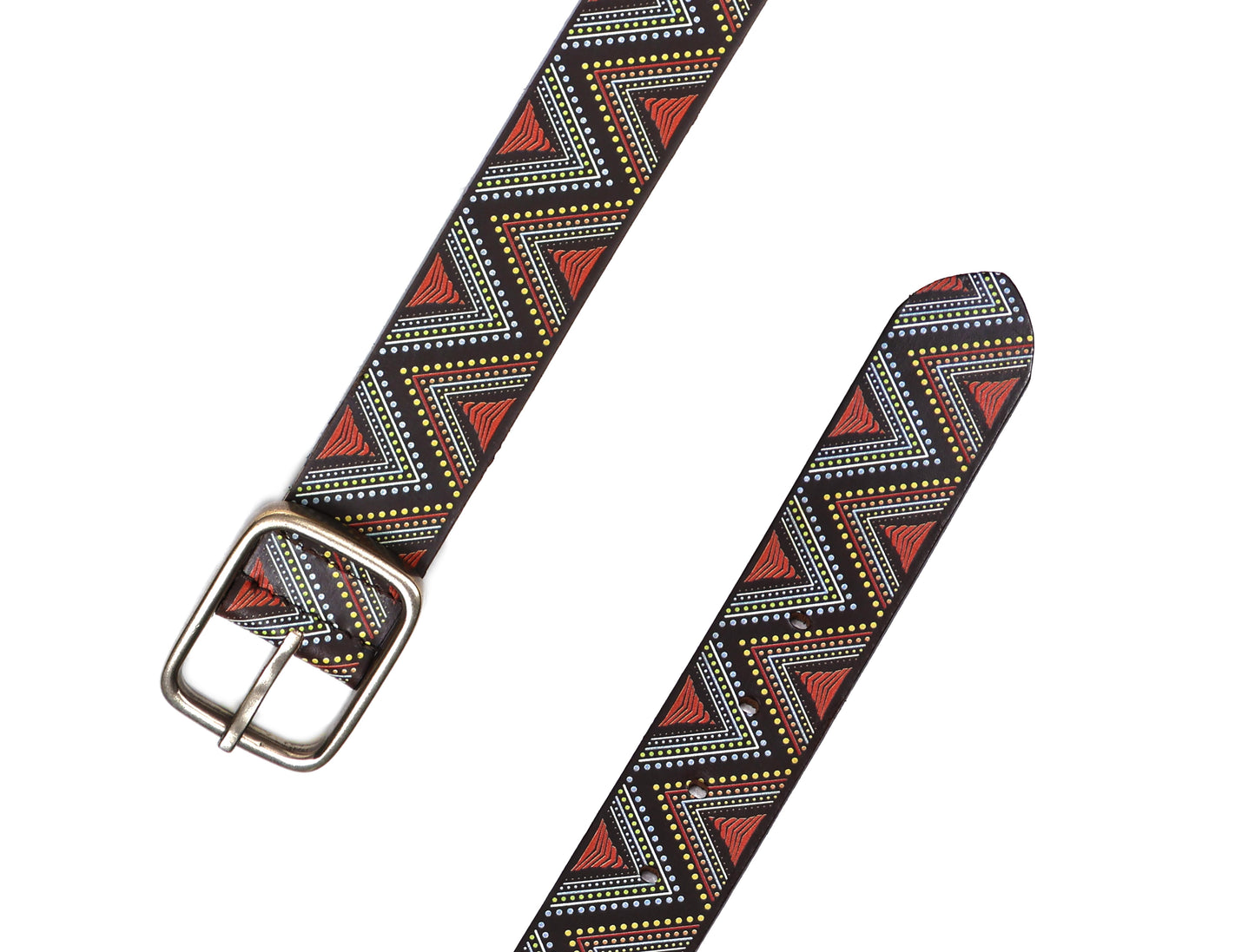 Personalized Chic: Leather Printing Belts Redefining Style Art: LB-817
