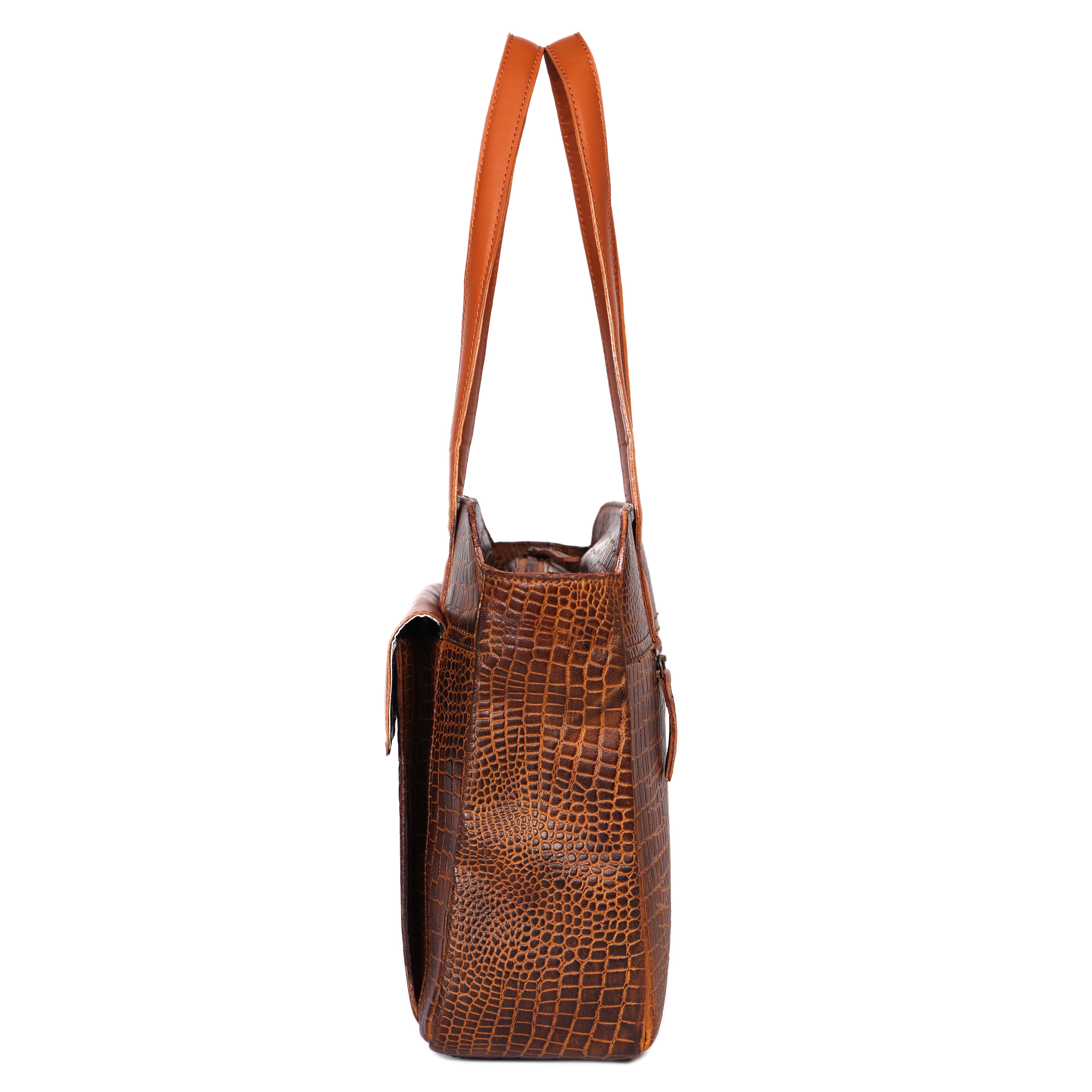Extra Spacious Stylish Leather Shoulder Bags Perfect for Every Occasion, ART:-BG-1607