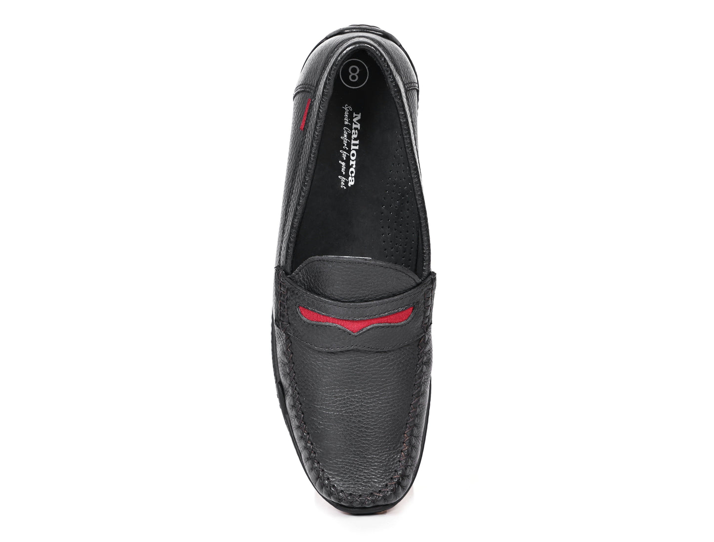 Men’s Black Leather Casual Shoes | Comfortable Daily Wear & Classic Style