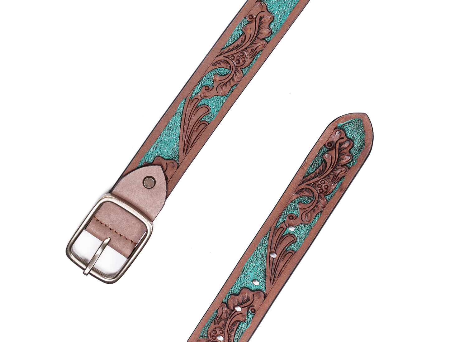 Exquisite Hand-Carved Leather Belts: Elevate Your Style with Artisanal Excellence Art:LB-808