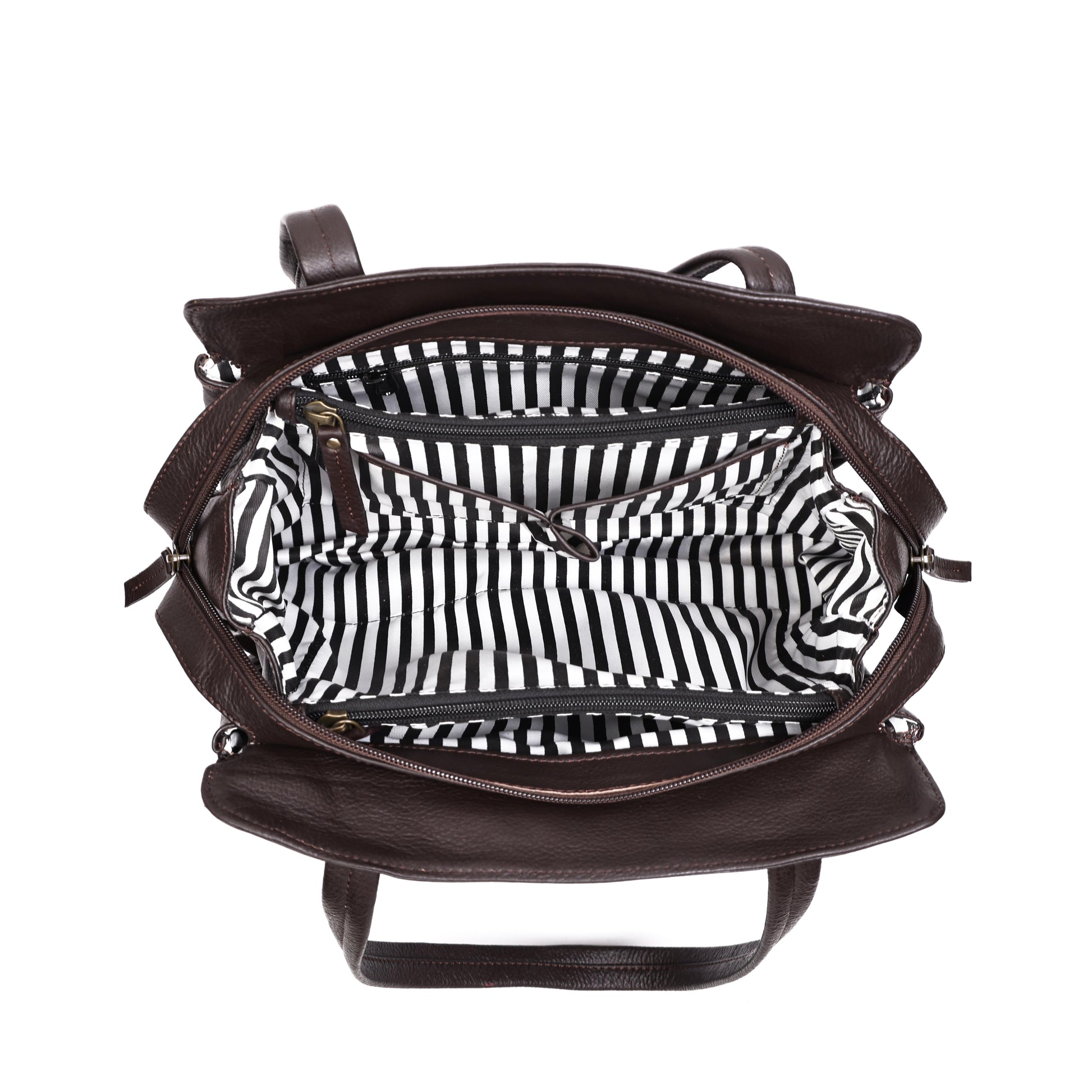 Elegant NDM Soft Leather Tote Bag  Luxurious, Spacious, and Versatile. Art:-BG-1609