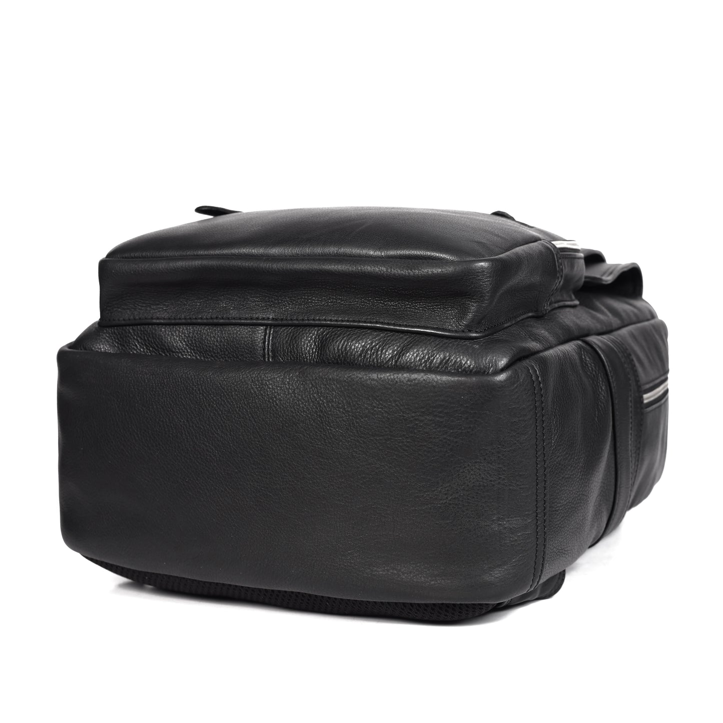 Elegant Soft Black Leather Backpack Stylish, Versatile, and Organized ART:- BG-1610