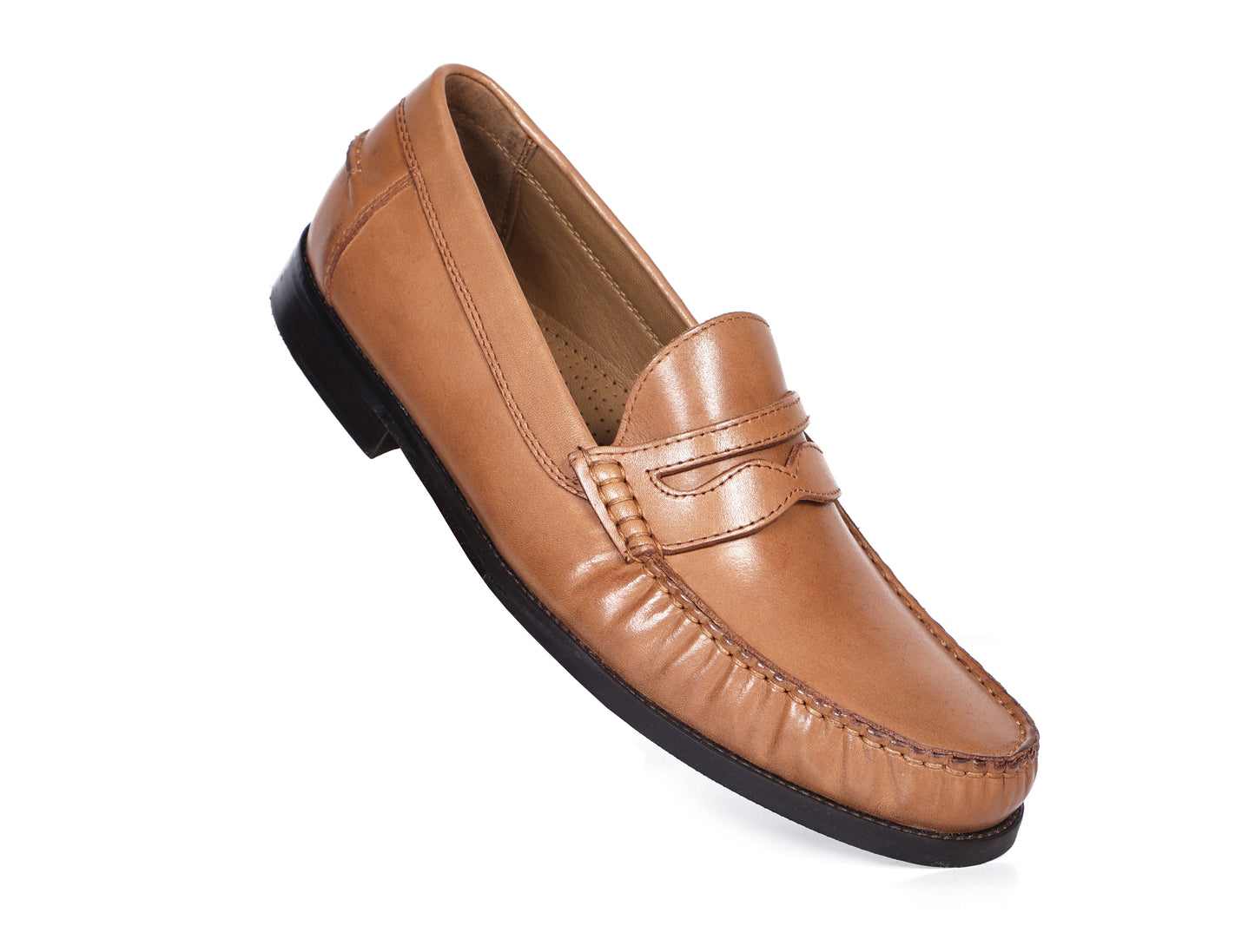 Premium Tan Leather Shoes - CELTICINDIA