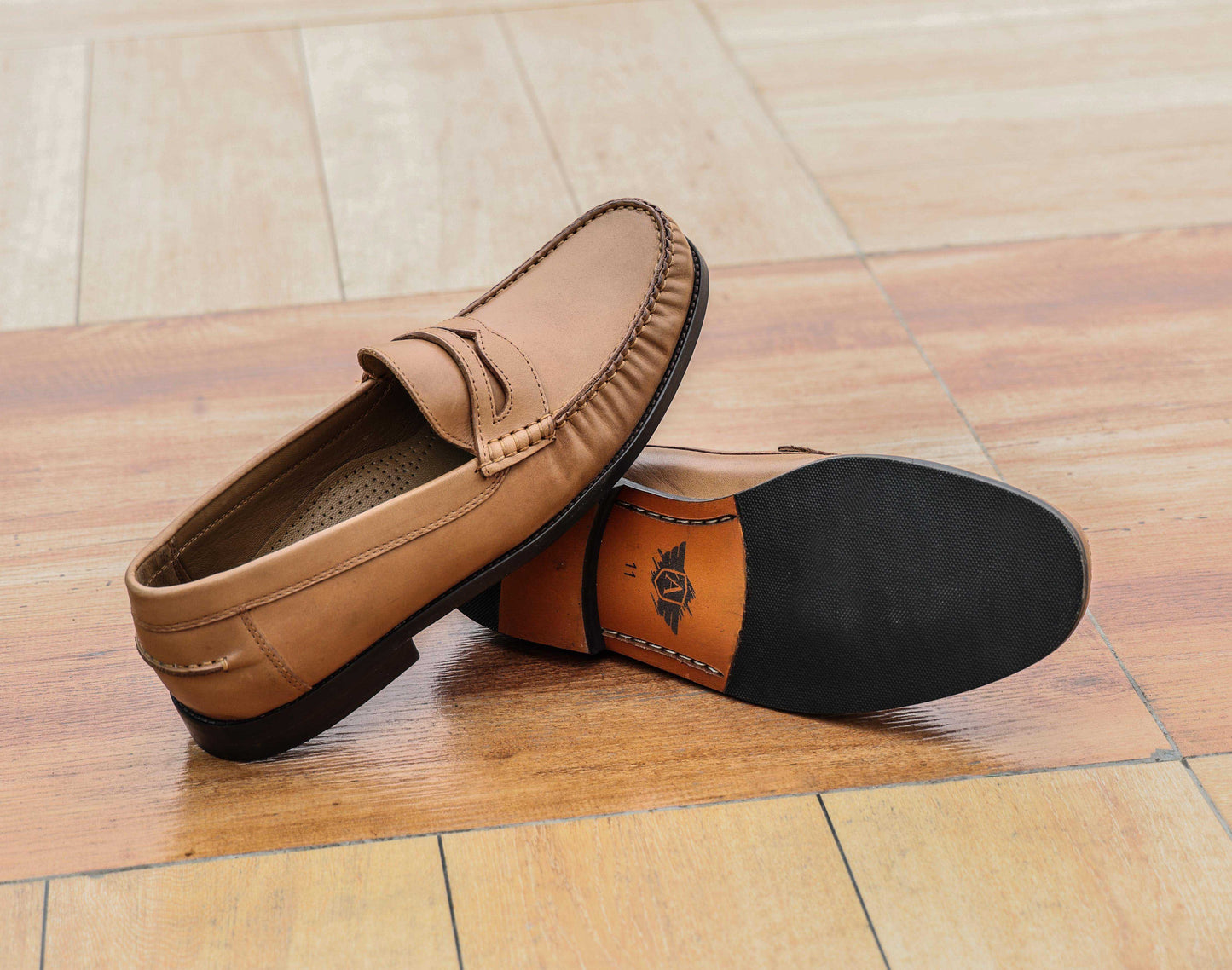 Premium Tan Leather Footwear for Men | Timeless Style & All-Day Comfort