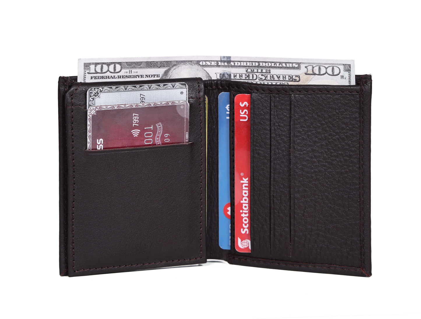 Introducing our Black Leather Wallet – A Timeless Classic, Art:- LA-1404