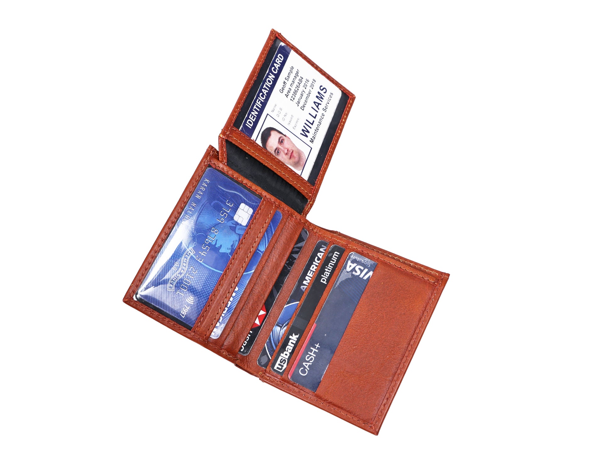 Introducing our Leather Wallet  A Timeless Classic, Art:- LA-1404
