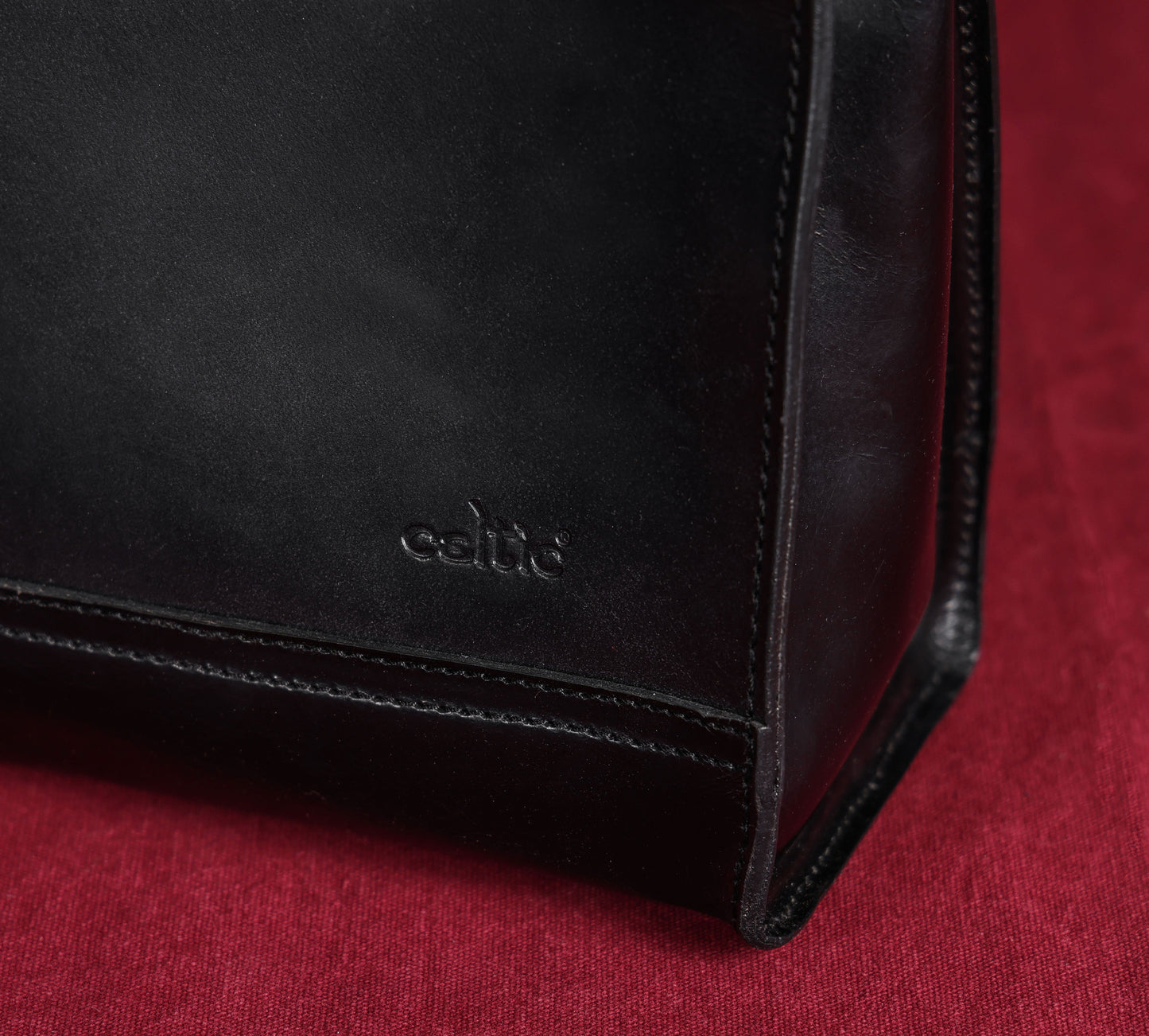Celtic premium Elegant Brown Leather Tote Bag, Art: BG-1407