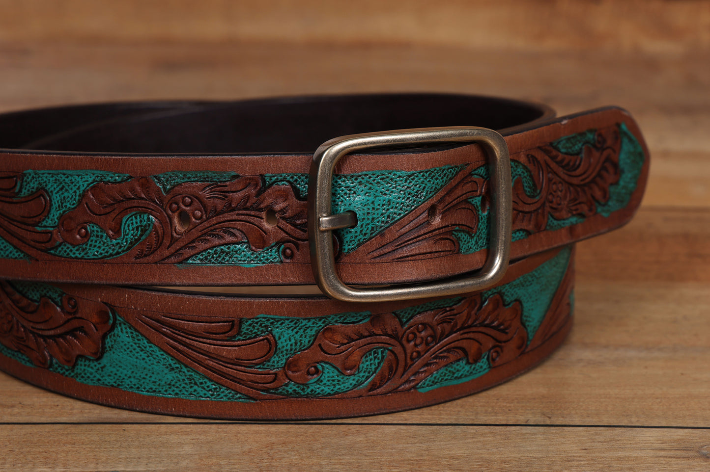 Exquisite Hand-Carved Leather Belts: Elevate Your Style with Artisanal Excellence Art:LB-808
