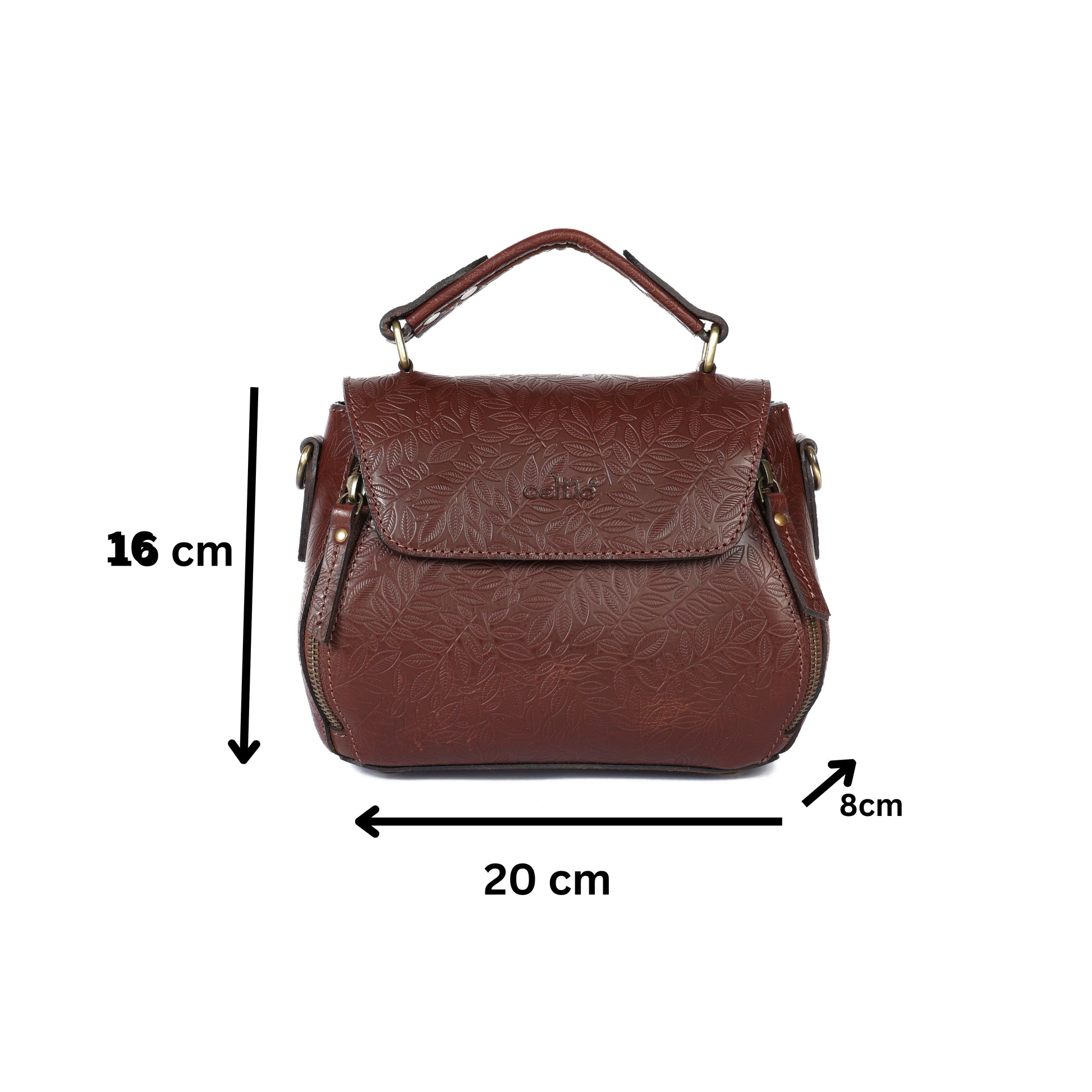 Unique Leather Hand & Sling Bag  Stylish, Versatile, and Distinctive Design,Art:-BG-1568-E