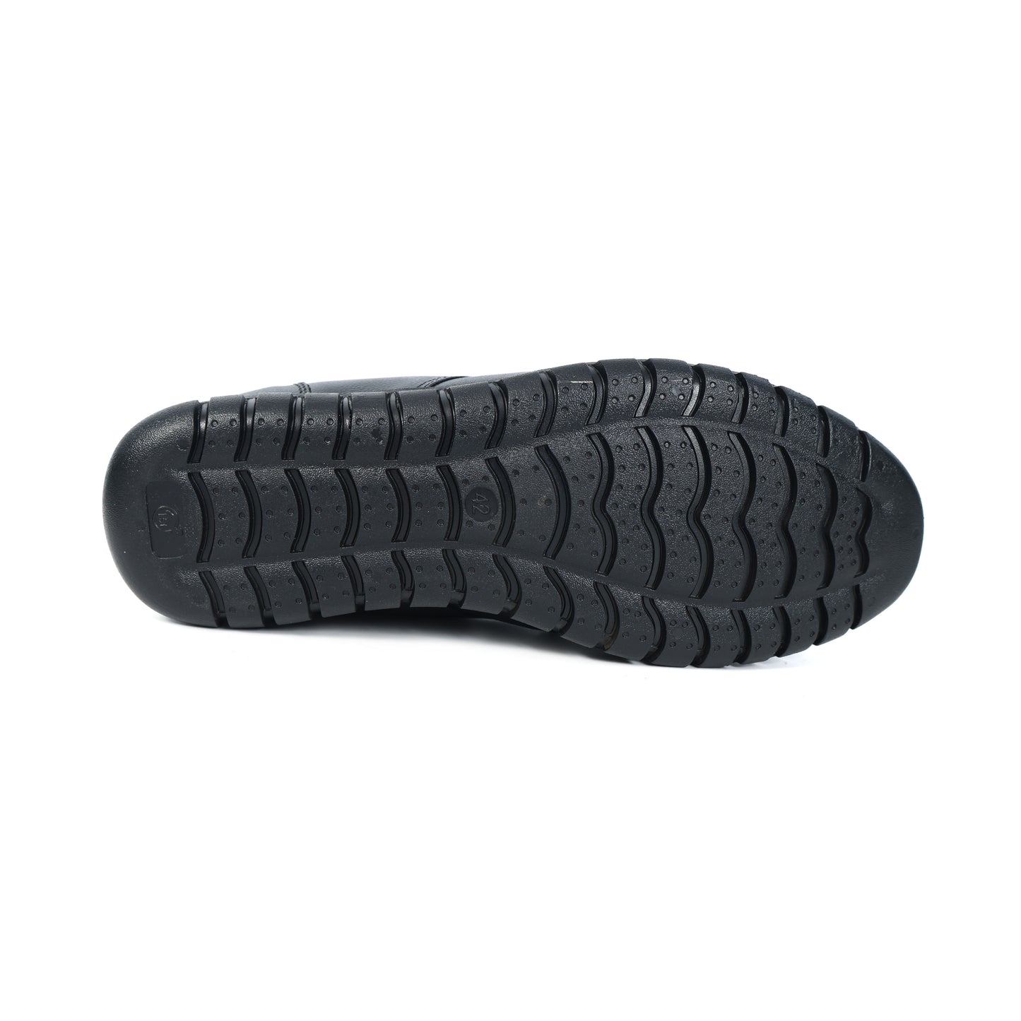 Celtic New Designer Premium Black Leather Shoes. LS-1112-BLK