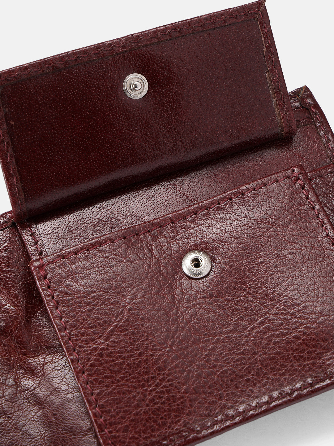 Premium Genuine Leather Bi-Fold Wallet for Men with Card Slots & Cash Compartment