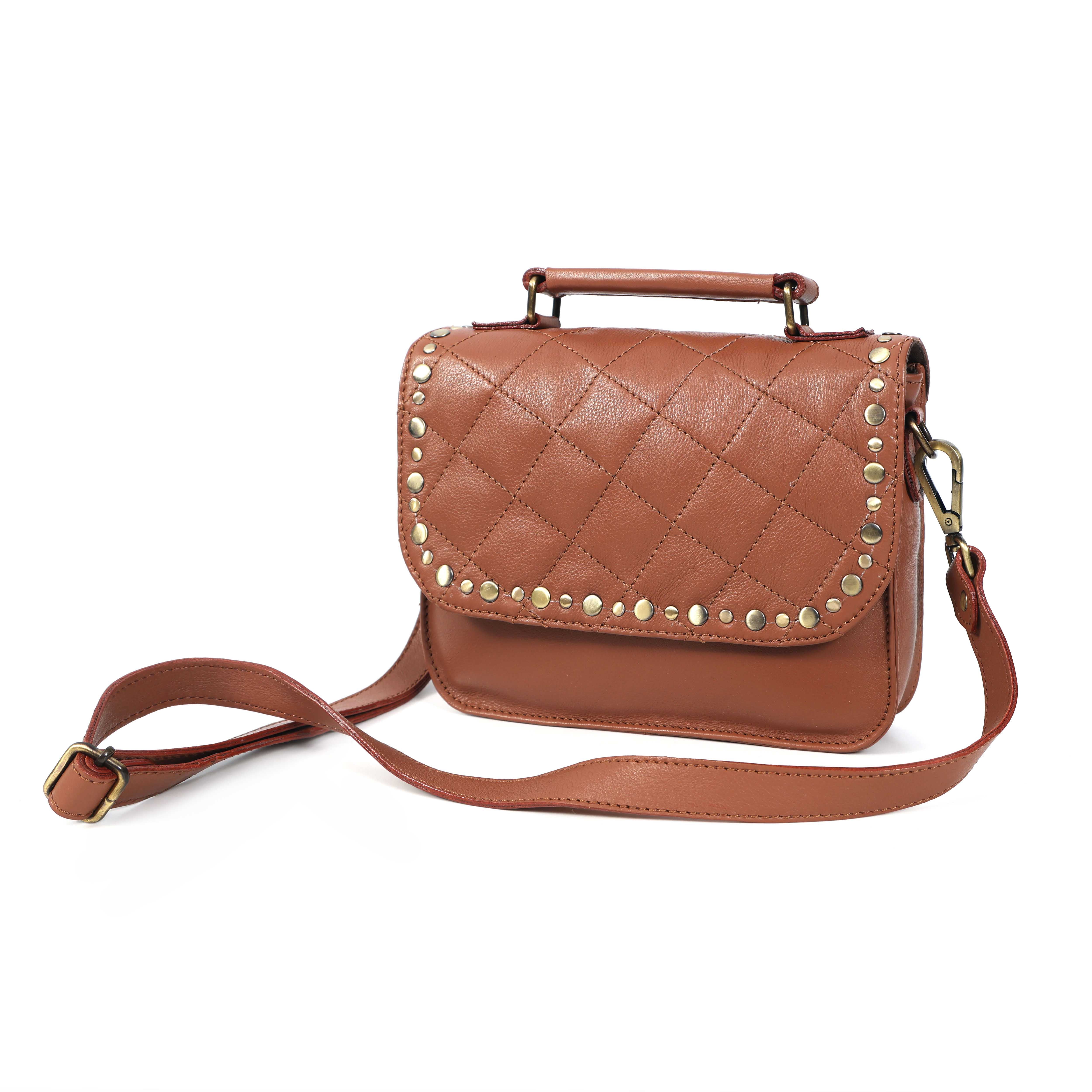 Premium Soft Leather Sling Bag Stylish & Versatile Crossbody. BG-1618