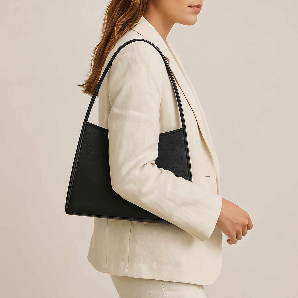 Soft Leather Lightweight Tote Bag: Art: BG-1583