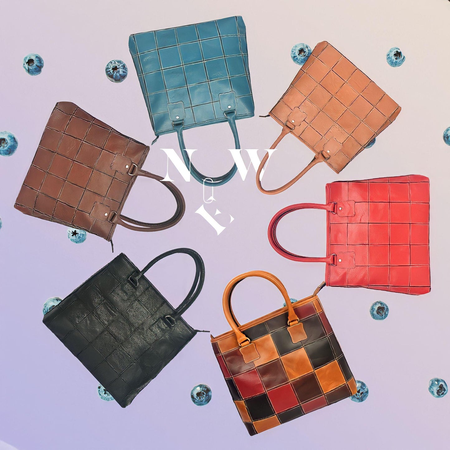 Celtic Leather Tote Bag - CELTICINDIA