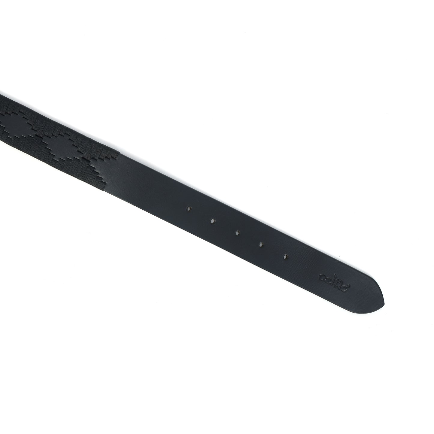 Premium New Designer Polo Black Milled Leather Belt. LB-860