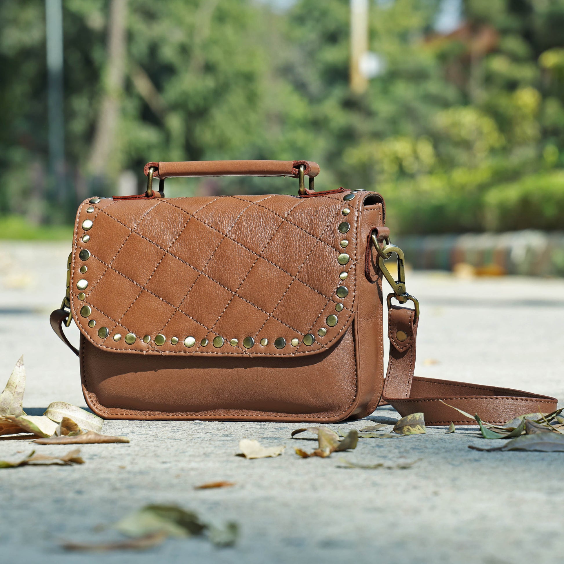Premium Soft Leather Sling Bag  Stylish & Versatile Crossbody. BG-1618