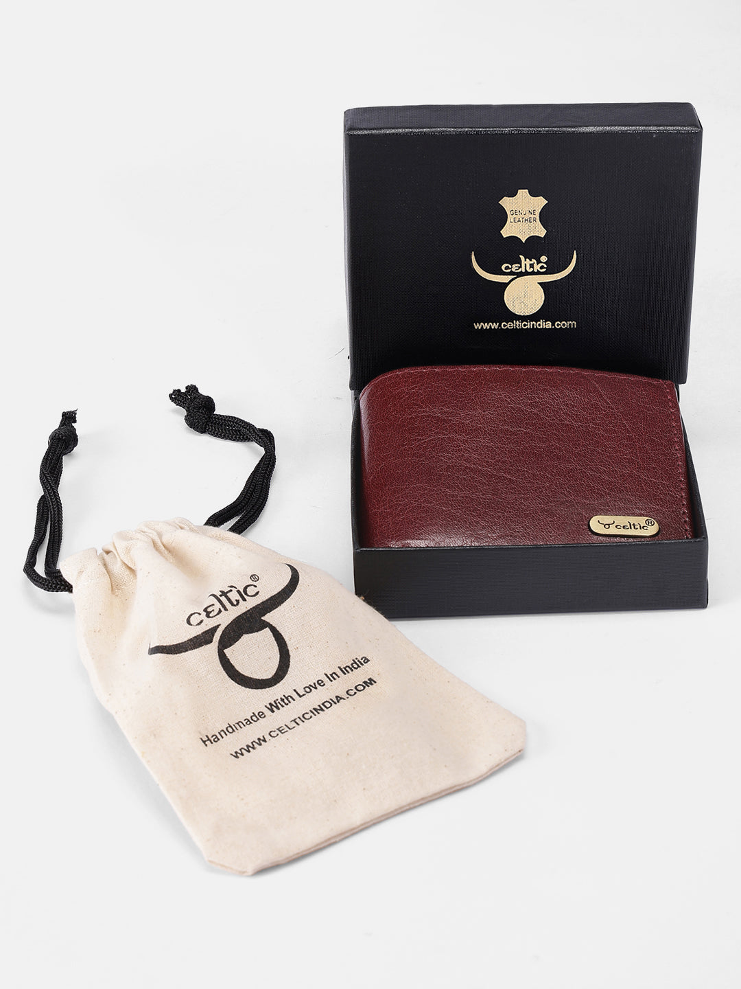 Premium Genuine Leather Wallet for Men | Multiple Card Slots & Zip Coin Pocket