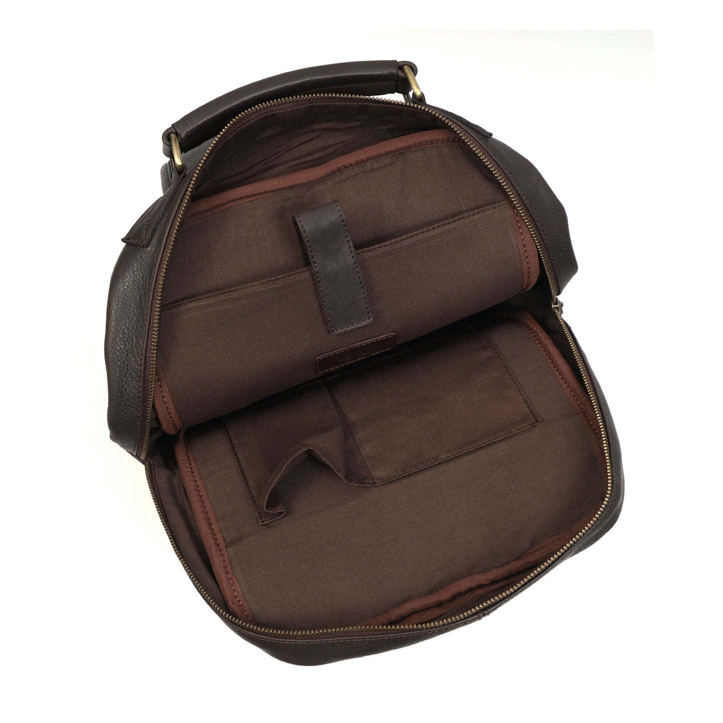 Compact & Stylish Leather Unisex Small Backpack  Perfect for Everyday Use. Art: BG-1610-S