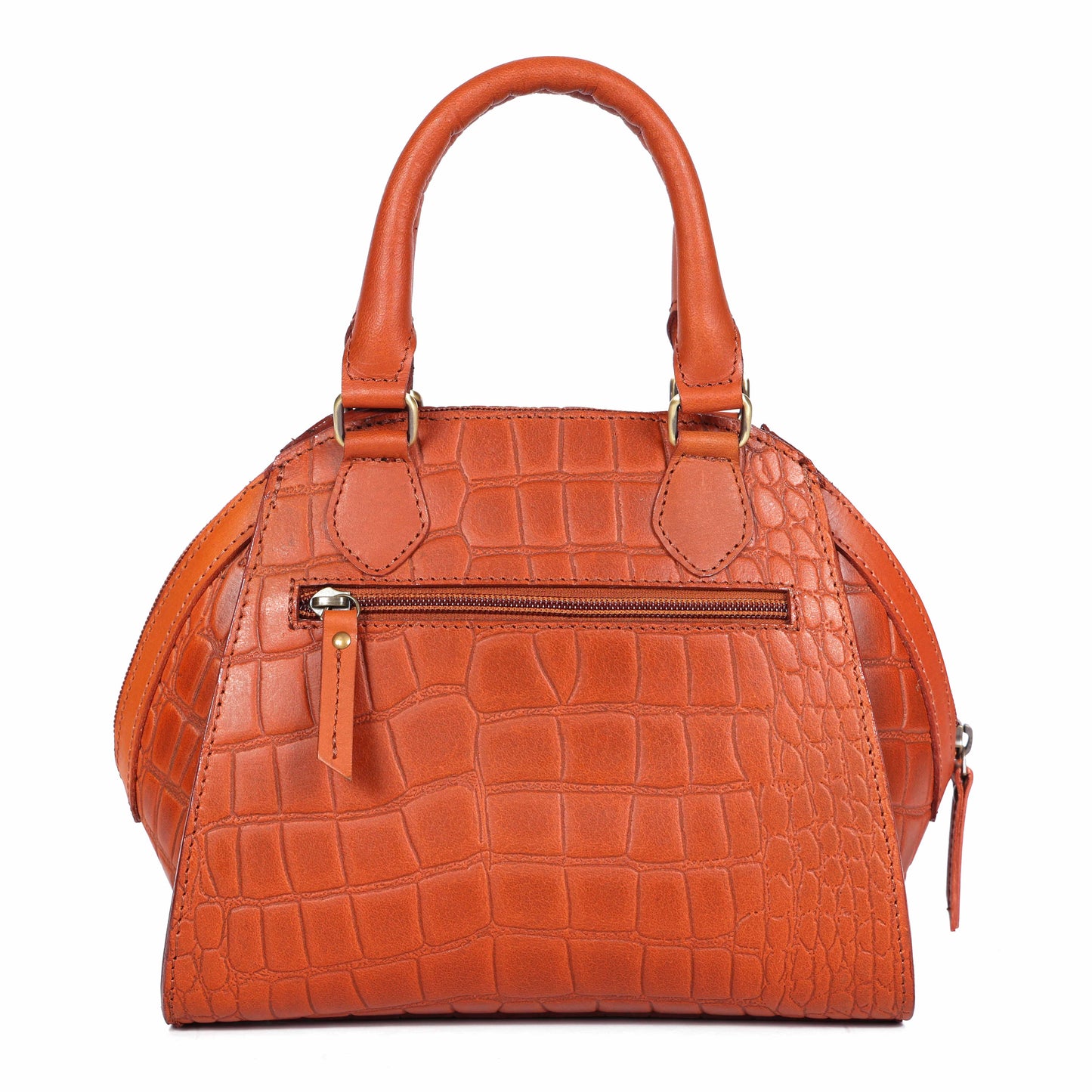 Cletic New Classic Leather Handbag with Detachable Sling Strap  Elegant & Versatile Art: BG-1597