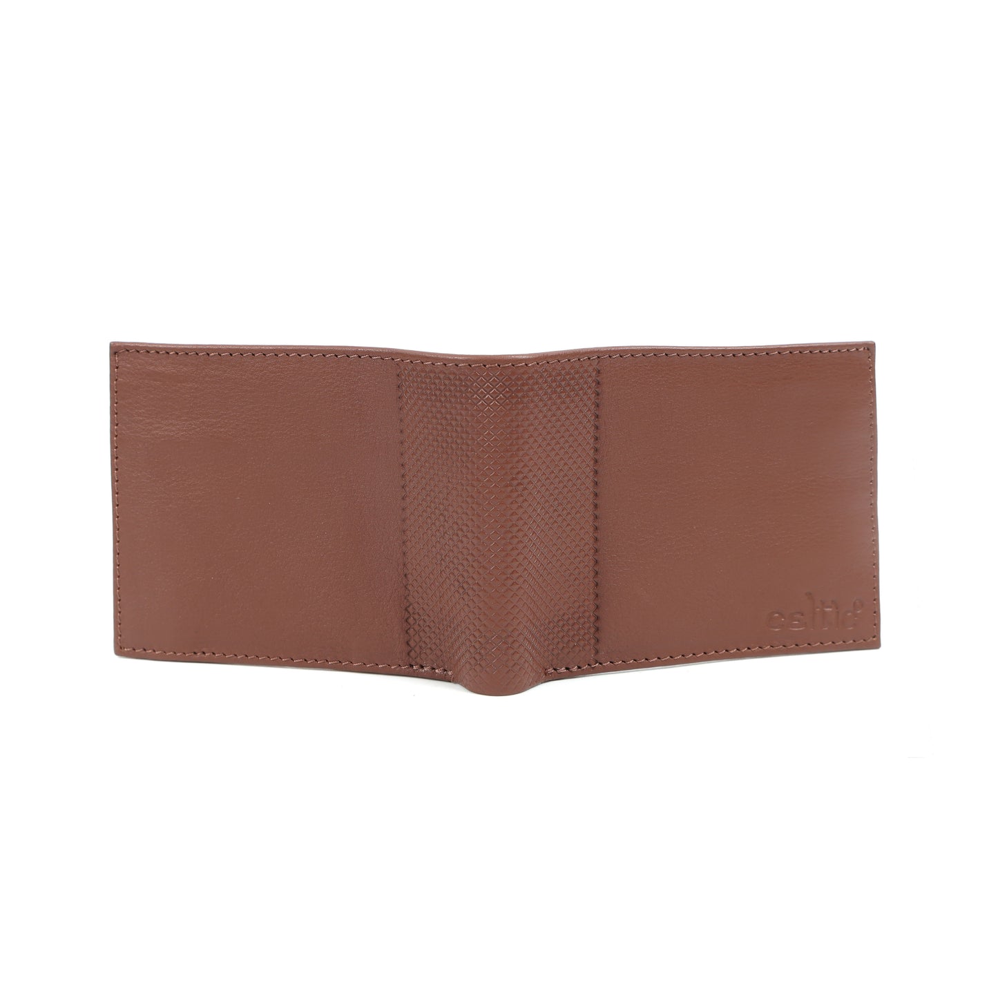 Men’s Tan Bi-Fold Leather Wallet – Slim & Lightweight ART:- LA-1430