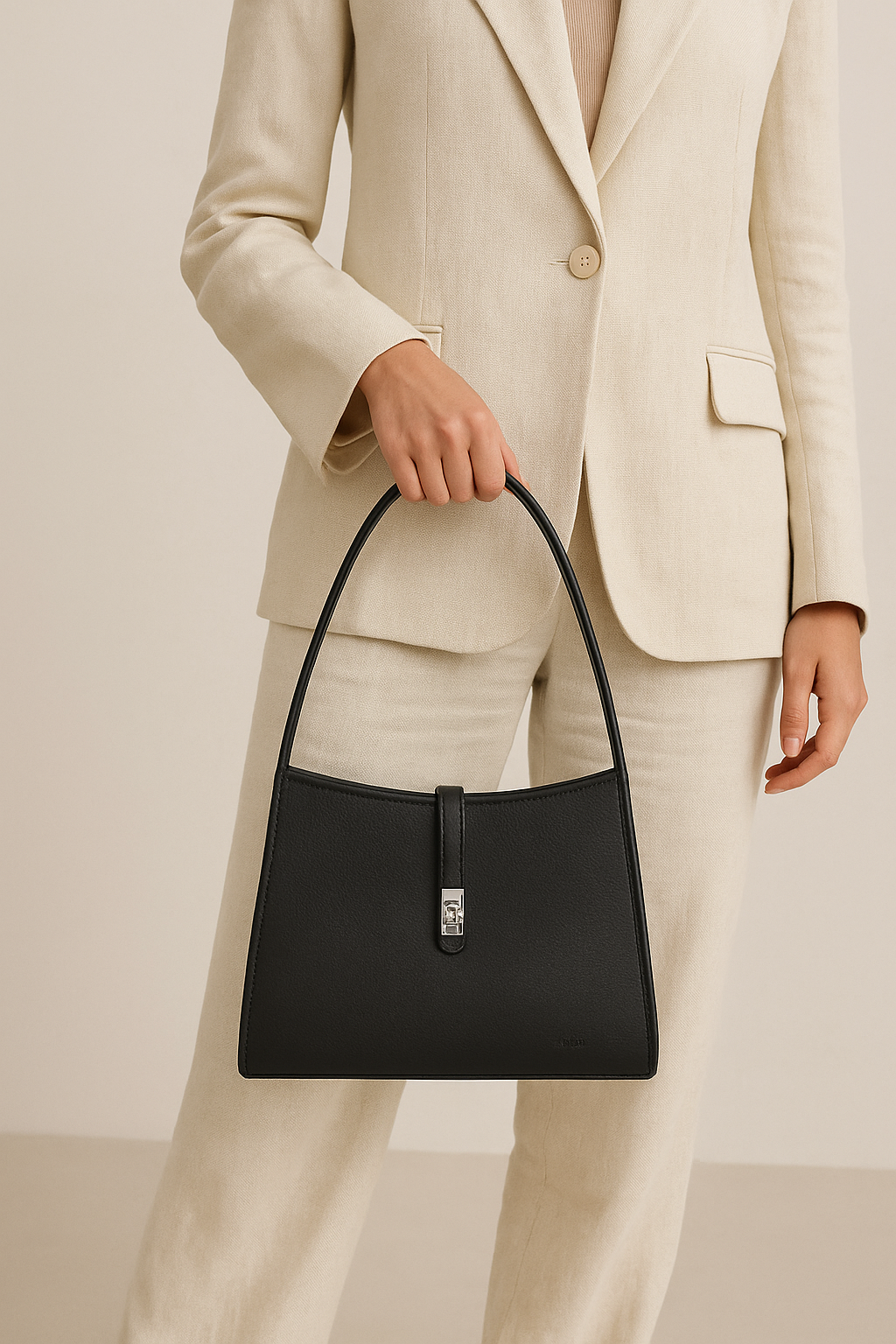 Soft Leather Lightweight Tote Bag: Art: BG-1583