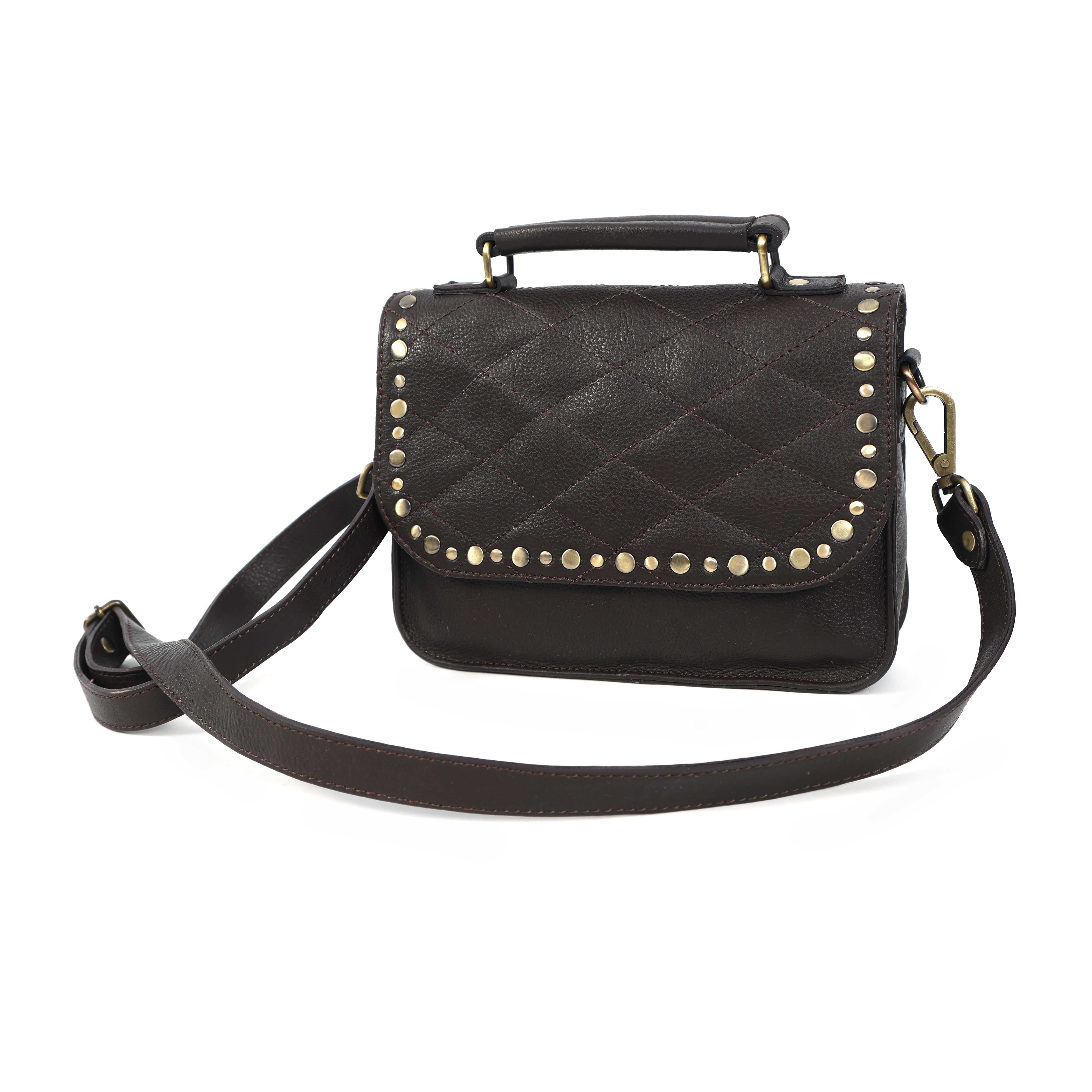 Premium Soft Leather Sling Bag Stylish & Versatile Crossbody. BG-1618