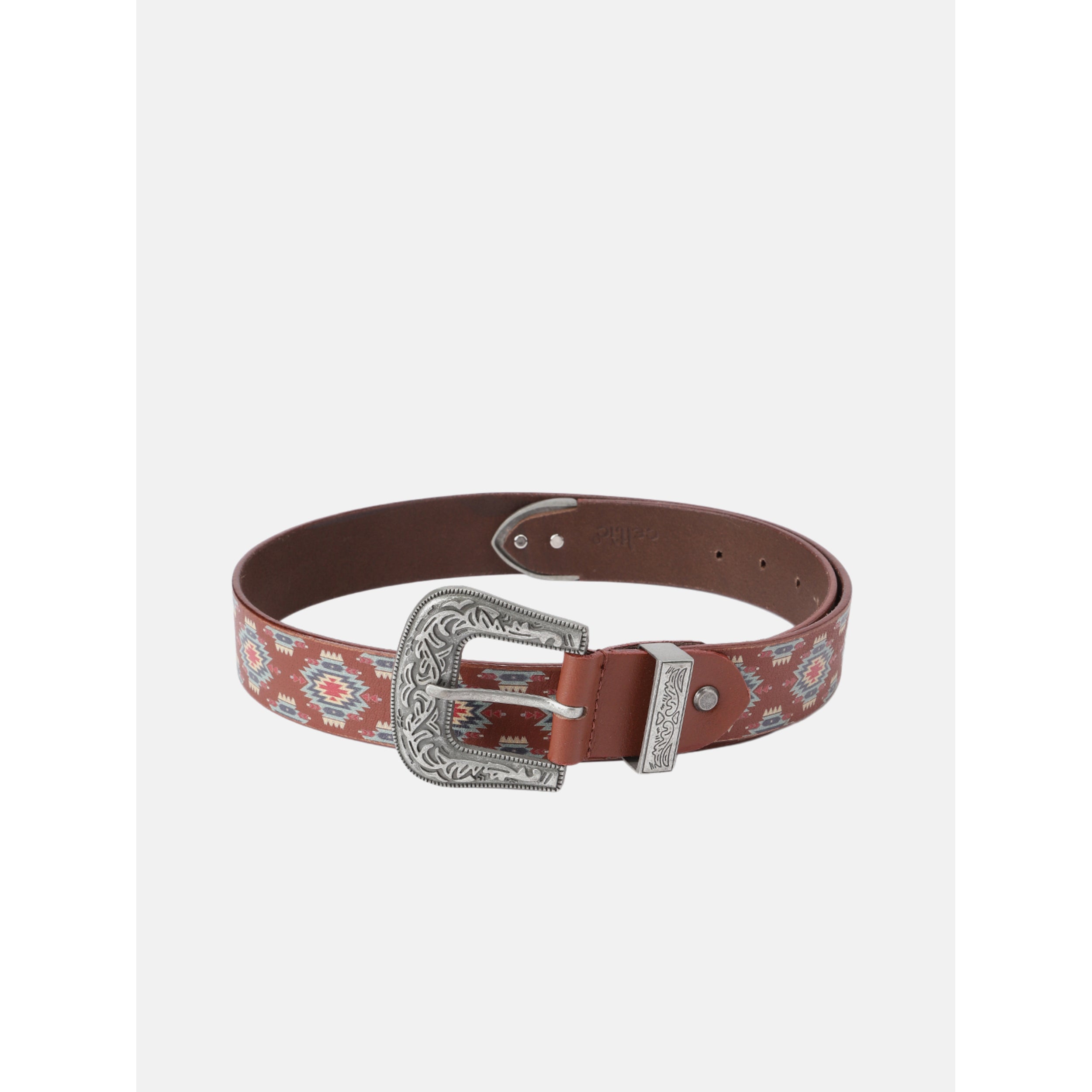 Stylish Digital Print Belt Unique Graphic Design, Durable & Adjustable.