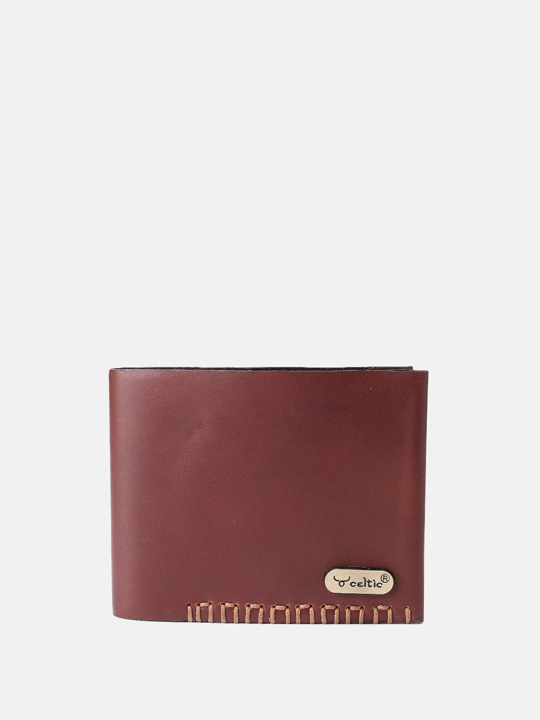 Genuine Leather Slim Card Holder Wallet with Compartment