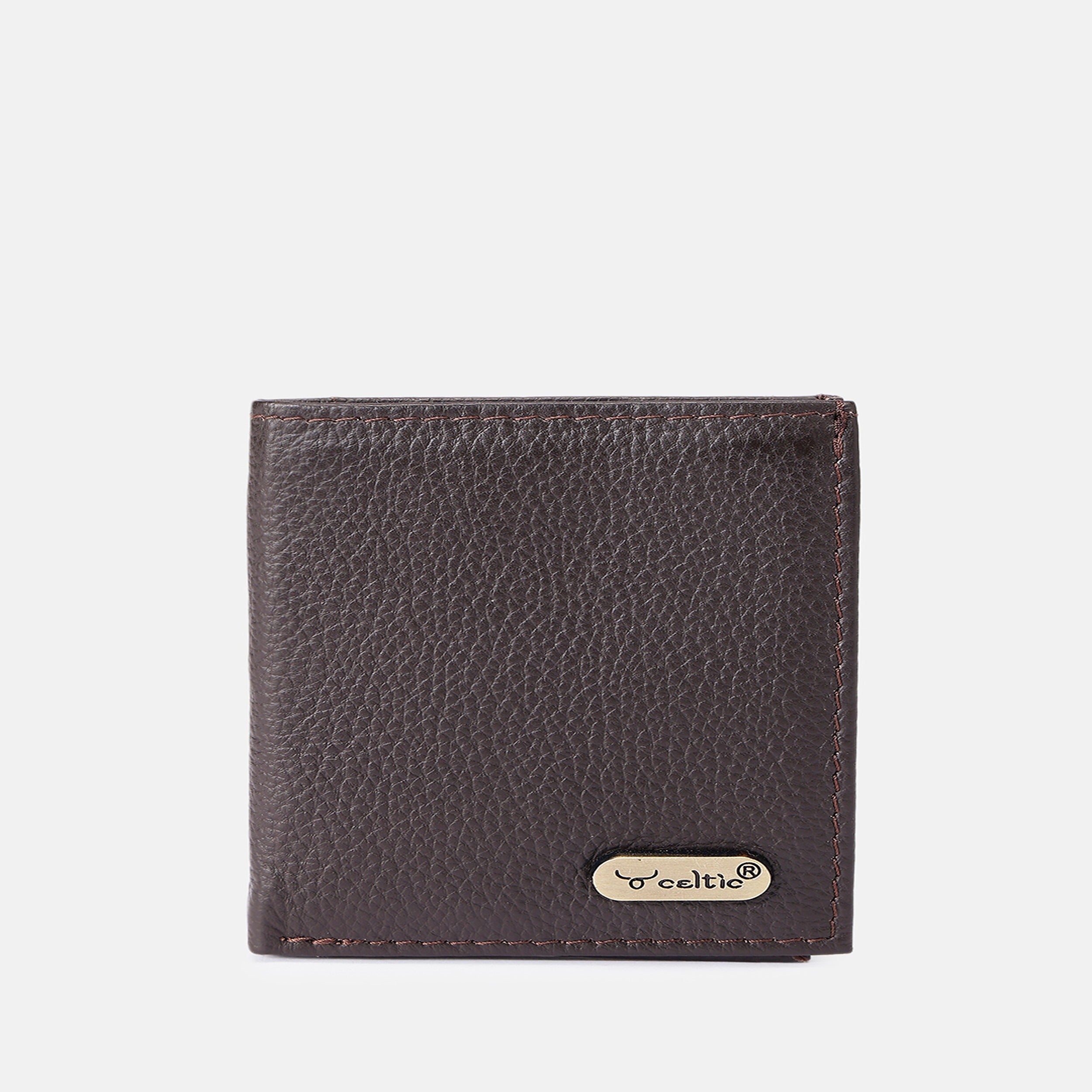 Premium Genuine Leather Wallet with ID Window & Multi Card Slots Slim & Stylish