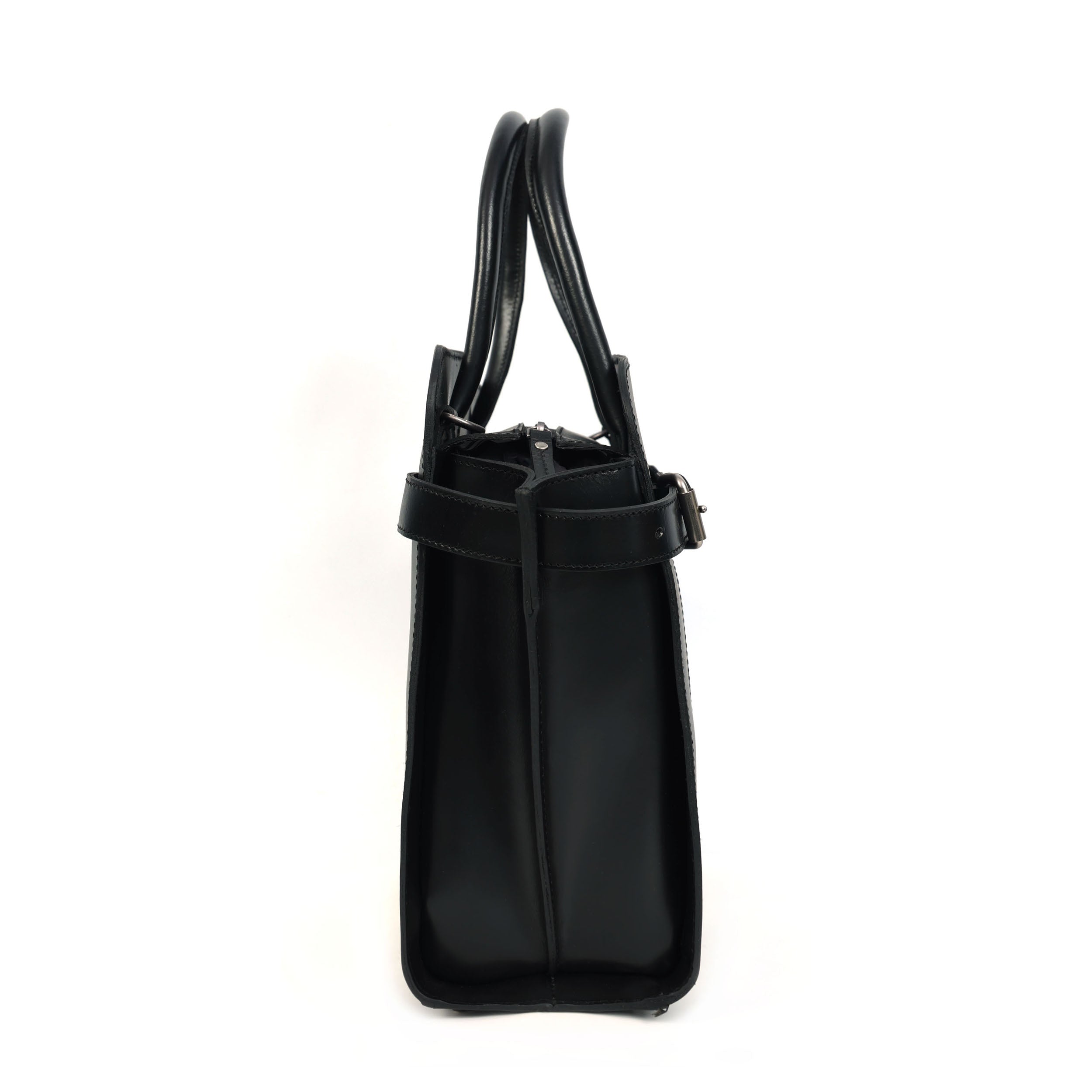 brown or black color pure leather Shoulder bag for girls and women with glorious design | Party wear. Art: BG-1555