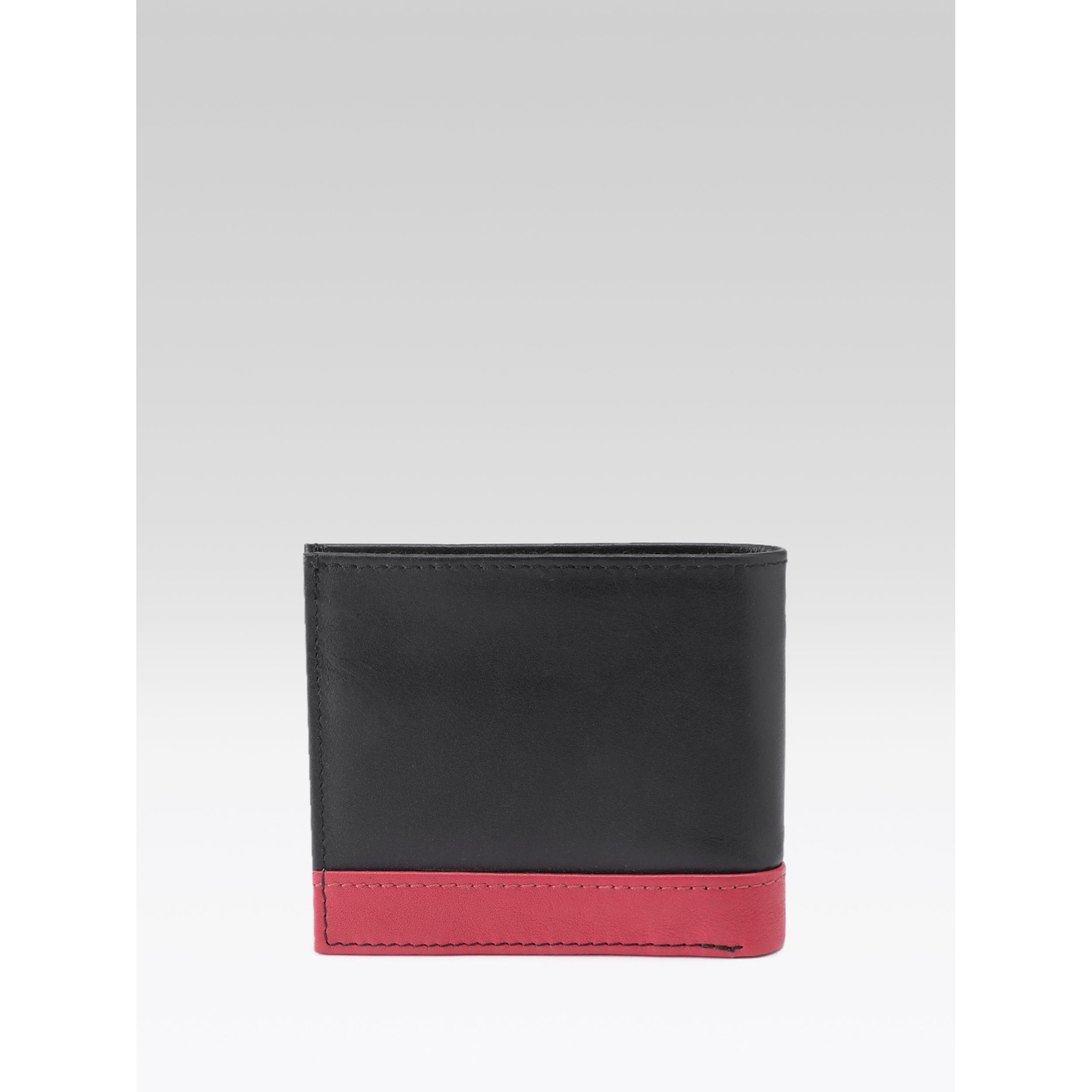 Premium Black Leather Wallet for Men | with ID Window & Secure Coin Pocket