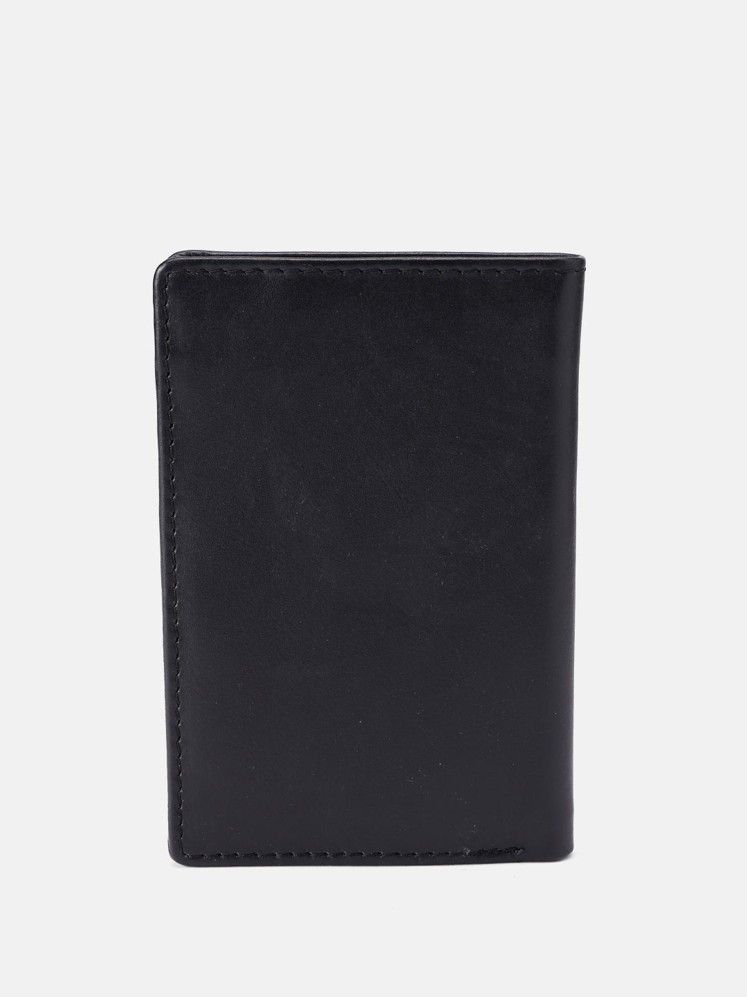 Premium Leather Card Holder with Zipper Pocket
