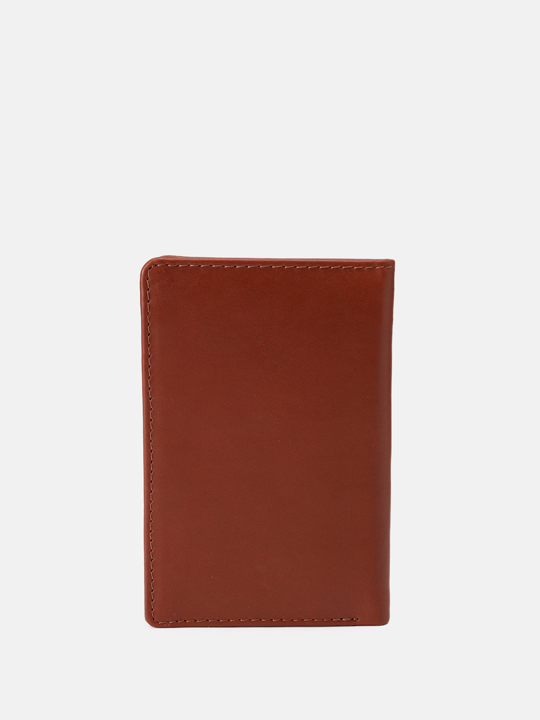 Premium Leather Card Holder with Zipper Pocket
