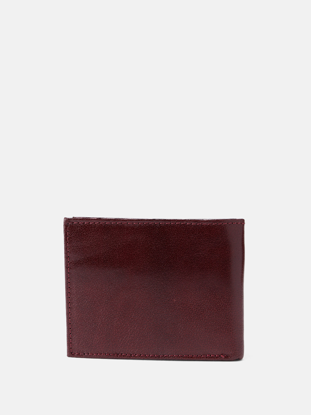 Premium Genuine Leather Bi-Fold Wallet with Zip Coin Pocket & Card Slots