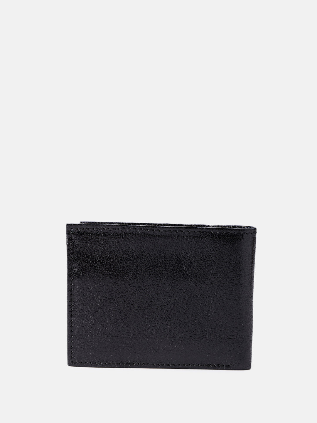 Premium Genuine Leather Bi-Fold Wallet with Zip Coin Pocket & Card Slots