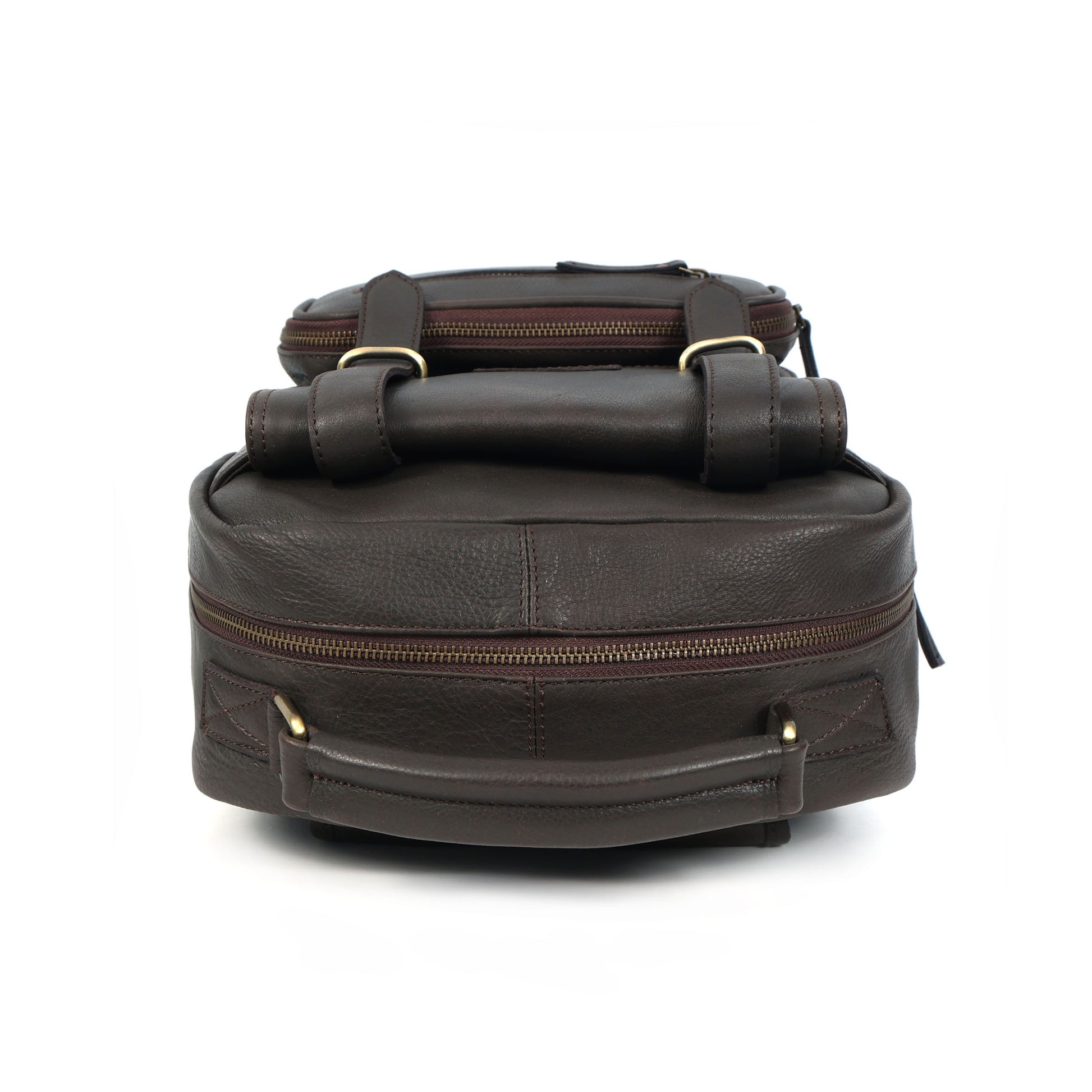 Compact & Stylish Leather Unisex Small Backpack  Perfect for Everyday Use. Art: BG-1610-S