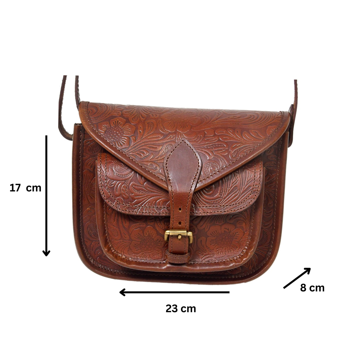 Embossing Leather Bag.