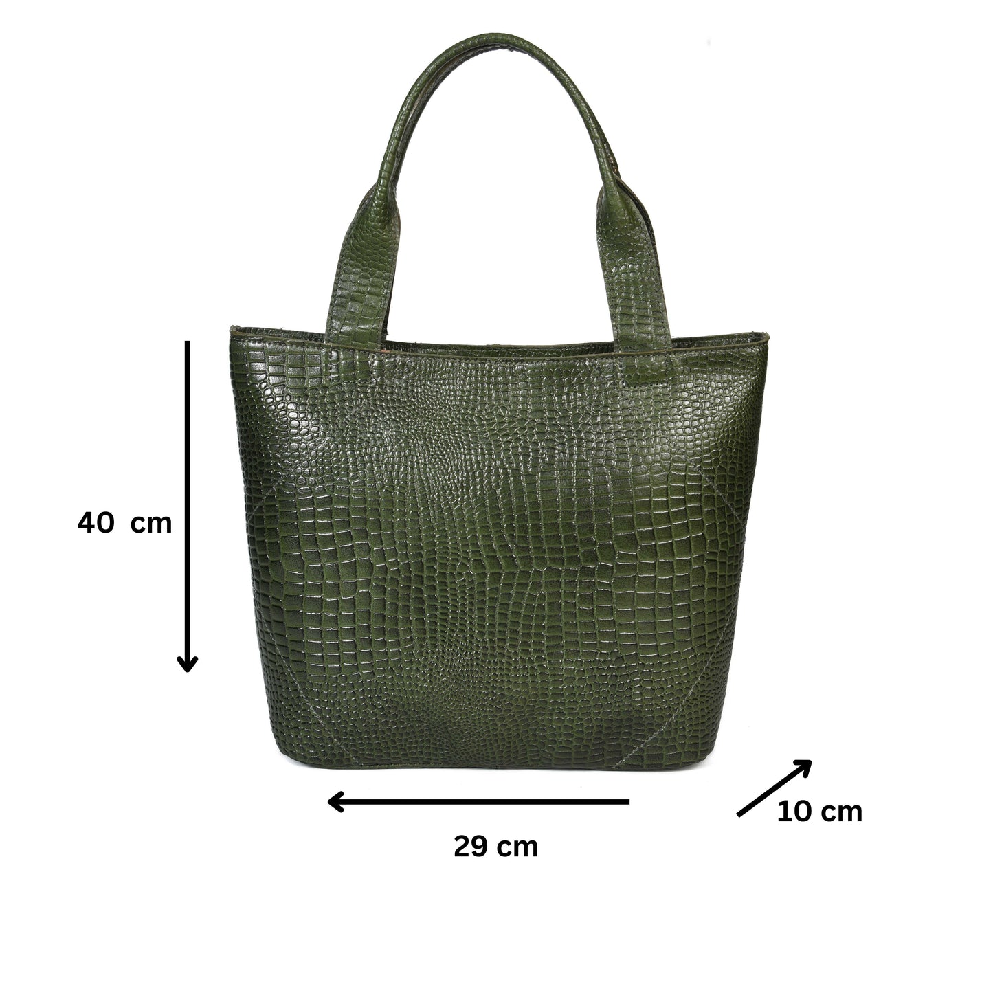 New premium Elegance in Leather Tote Bag with Leather Accents. Art: BG-1387