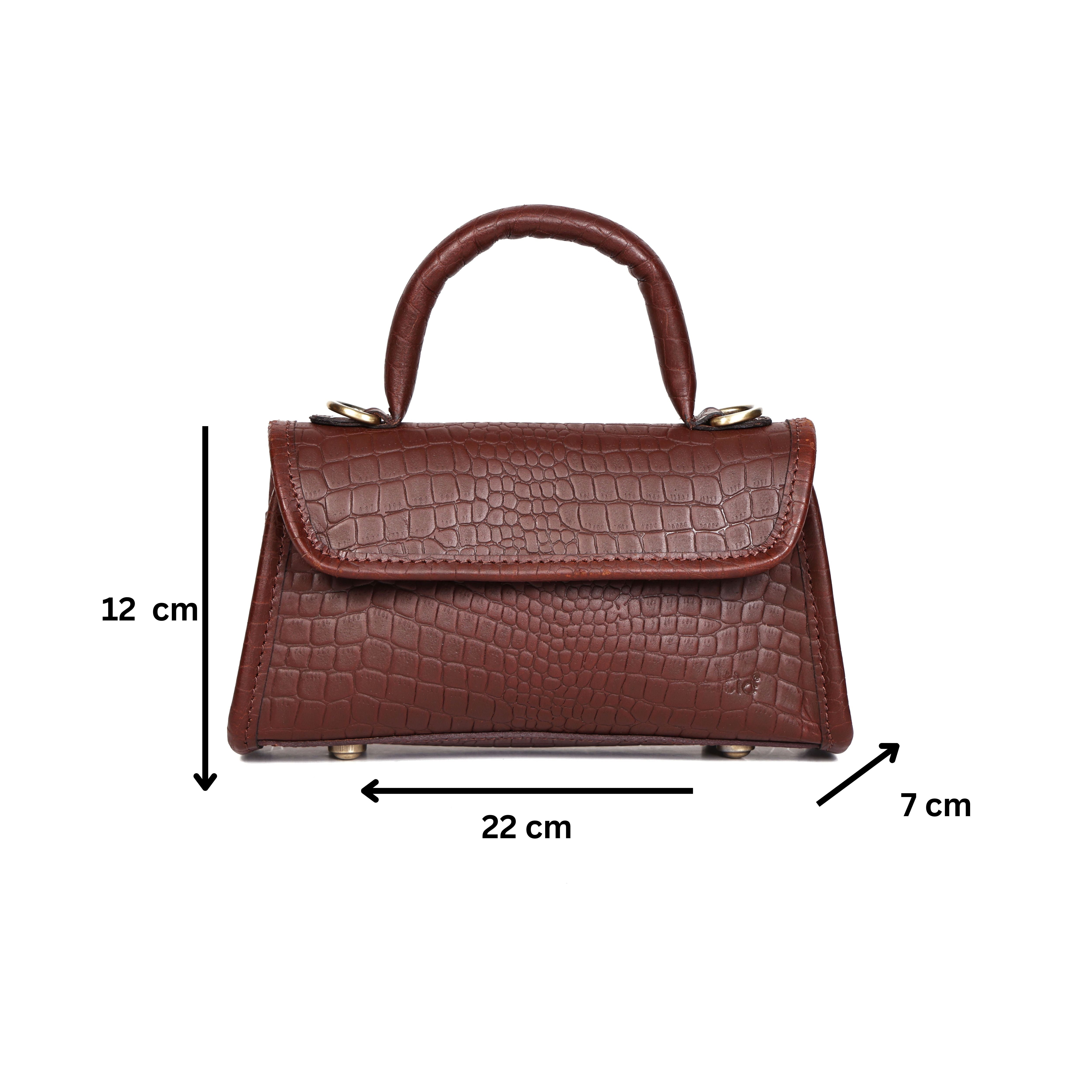 pure leather sling bag for girls and women with fabulous finish, Art: BG-1567