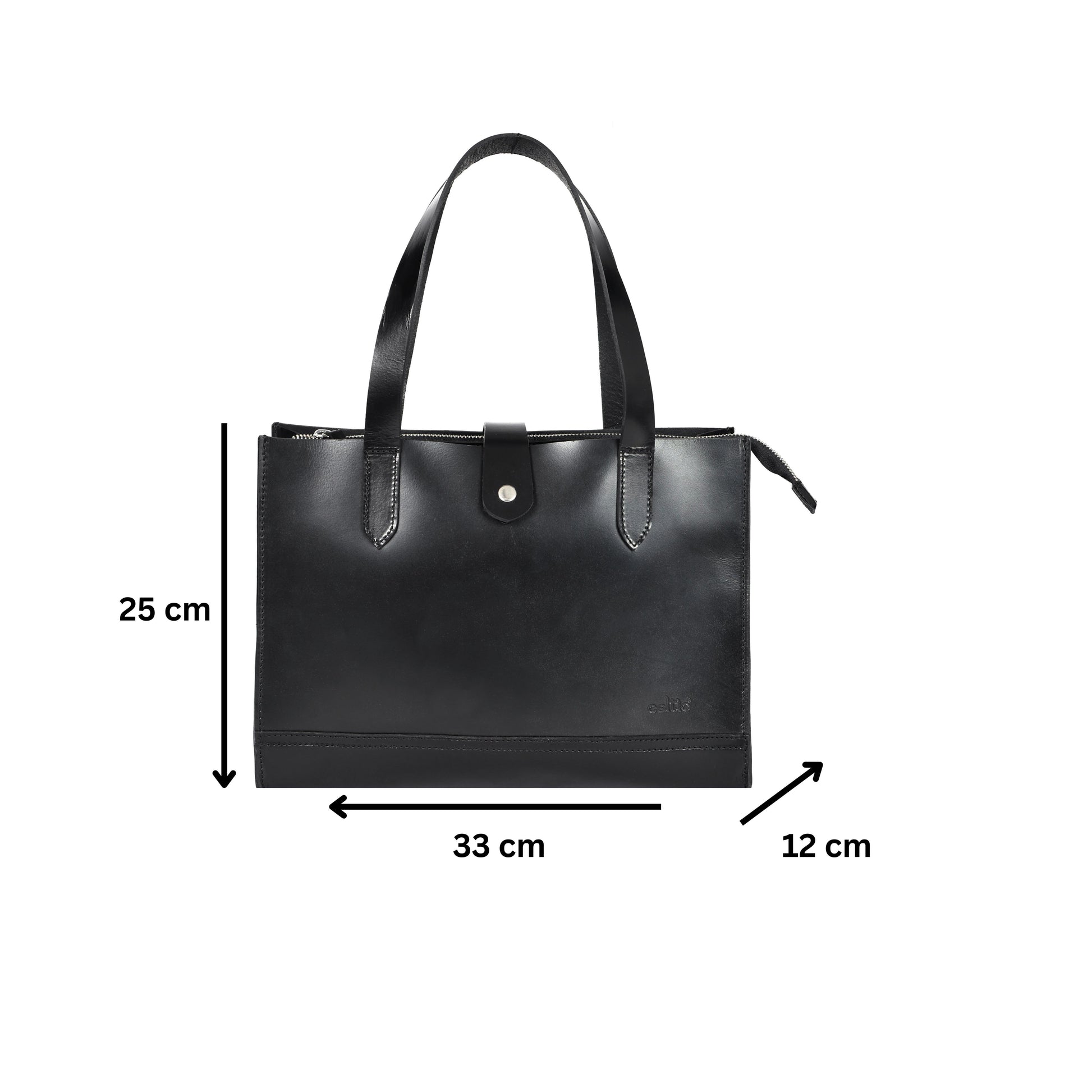 premium Elegant Brown Leather Tote Bag, Art: BG-1407